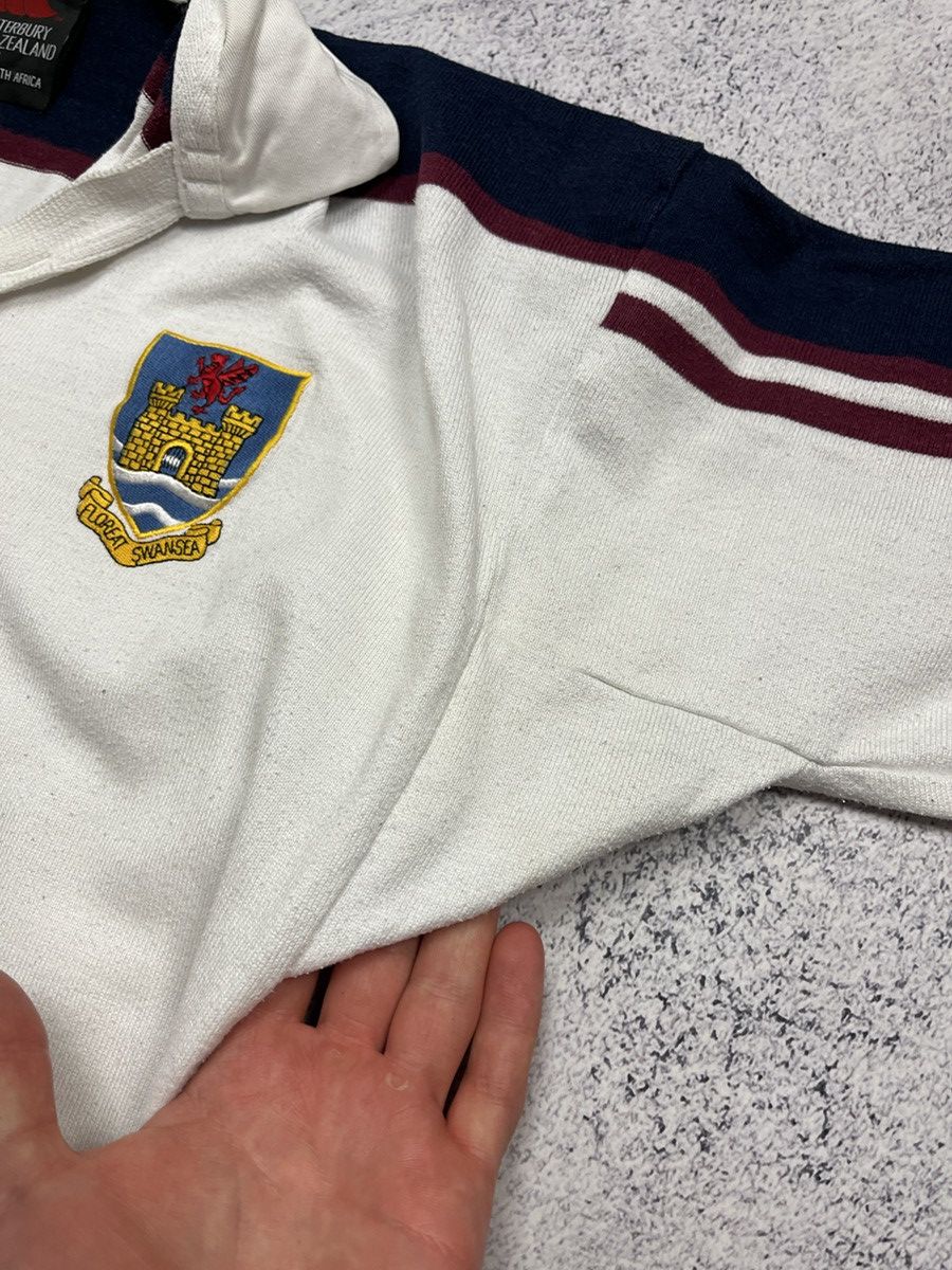 Canterbury of New Zealand Vintage Canterbury Swansea Rugby Shirt Jersey Long Sleeve Size US S / EU 44-46 / 1 - 14 Thumbnail