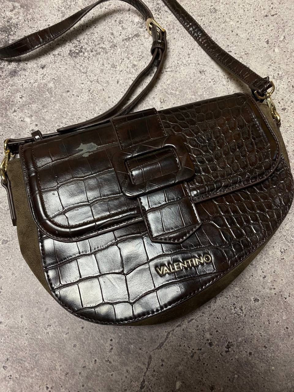 Mario Valentino × Vintage Vintage Mario Valentino Leather Shoulder Bag Size ONE SIZE - 3 Thumbnail