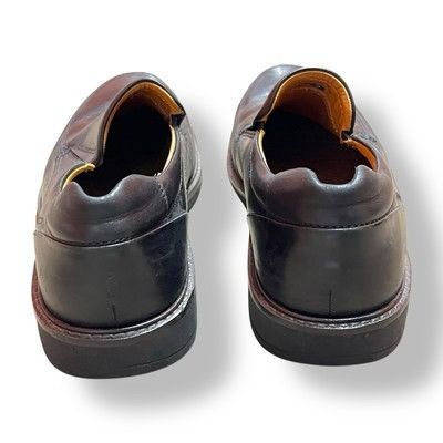 Ecco ECCO Seattle Slip On Loafers Black Leather EU 7 US 40 Size US 7 / EU 40 - 4 Thumbnail
