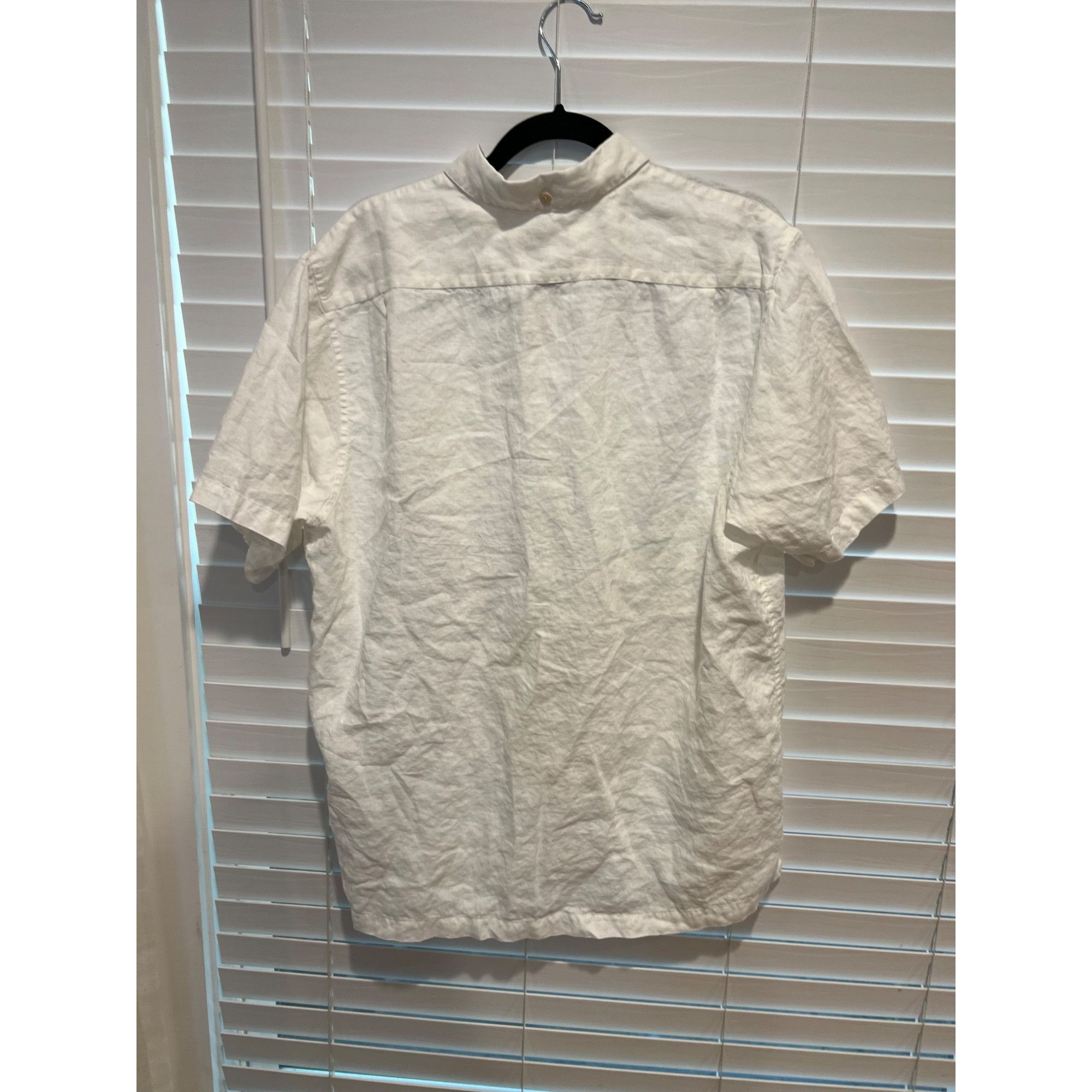 Kenny Flowers Kenny Flowers 100% Linen Short Sleeve Button Up Shirt - Size Size US XL / EU 56 / 4 - 4 Thumbnail