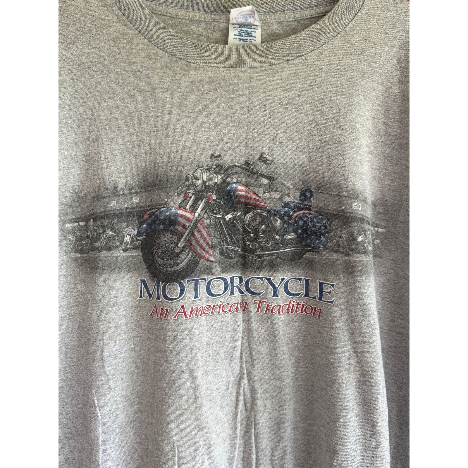 Delta Vintage Motorcycle American Tradition Tee 2XL Size US XXL / EU 58 / 5 - 2 Thumbnail