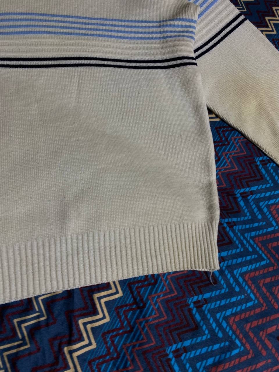 Fred Perry × Vintage Vintage Fred Perry V-neck sweater Size US M / EU 48-50 / 2 - 15 Thumbnail
