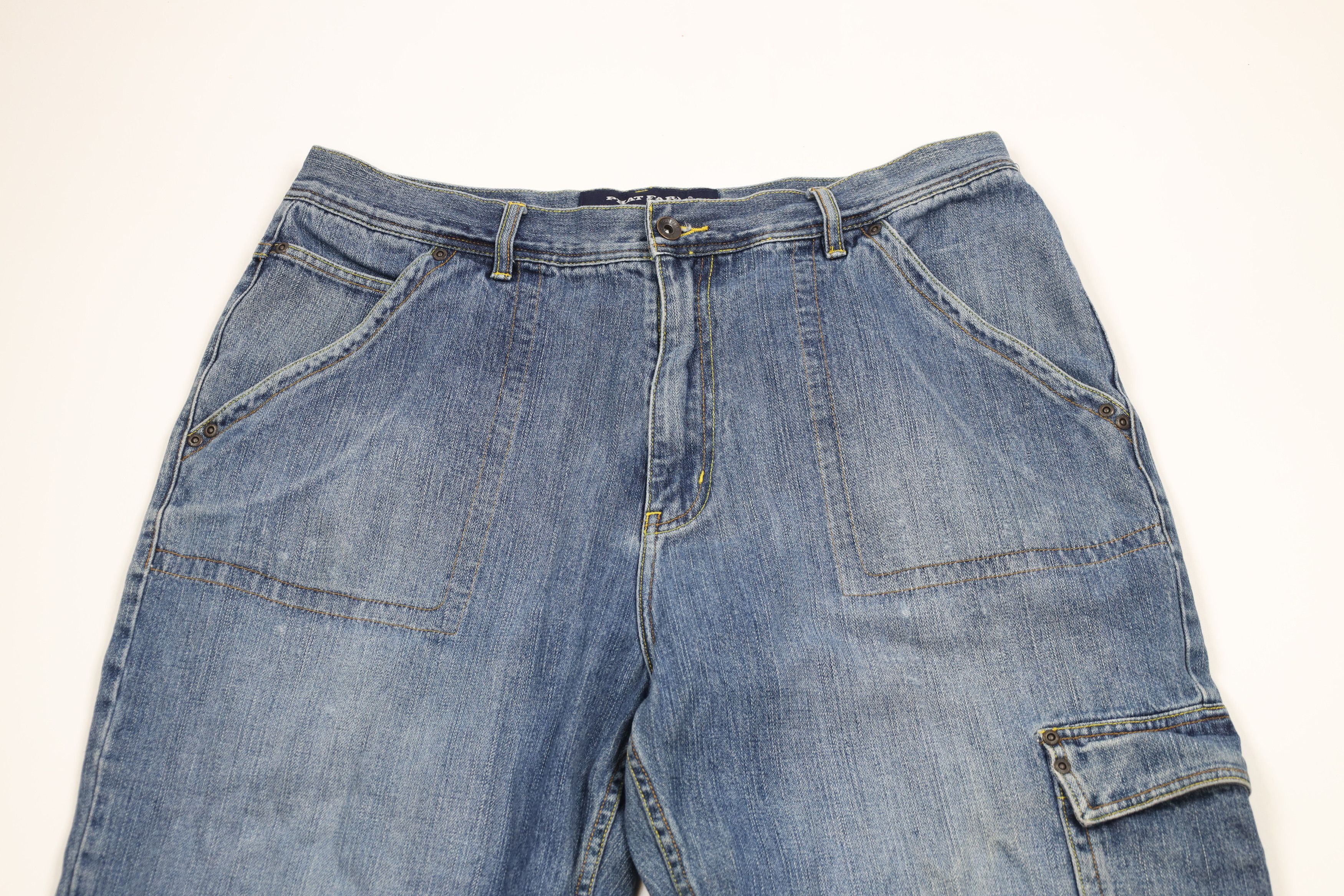 Phat Farm × Vintage Vintage 90s Y2K Phat Farm Baggy Wide Leg Denim Jeans Blue Size US 36 / EU 52 - 2 Thumbnail