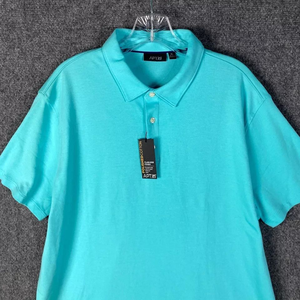 Apt. 9 Apt. 9 Polo Shirt Men's XL Polished NWD 100% Cotton Adults Size US XL / EU 56 / 4 - 2 Thumbnail