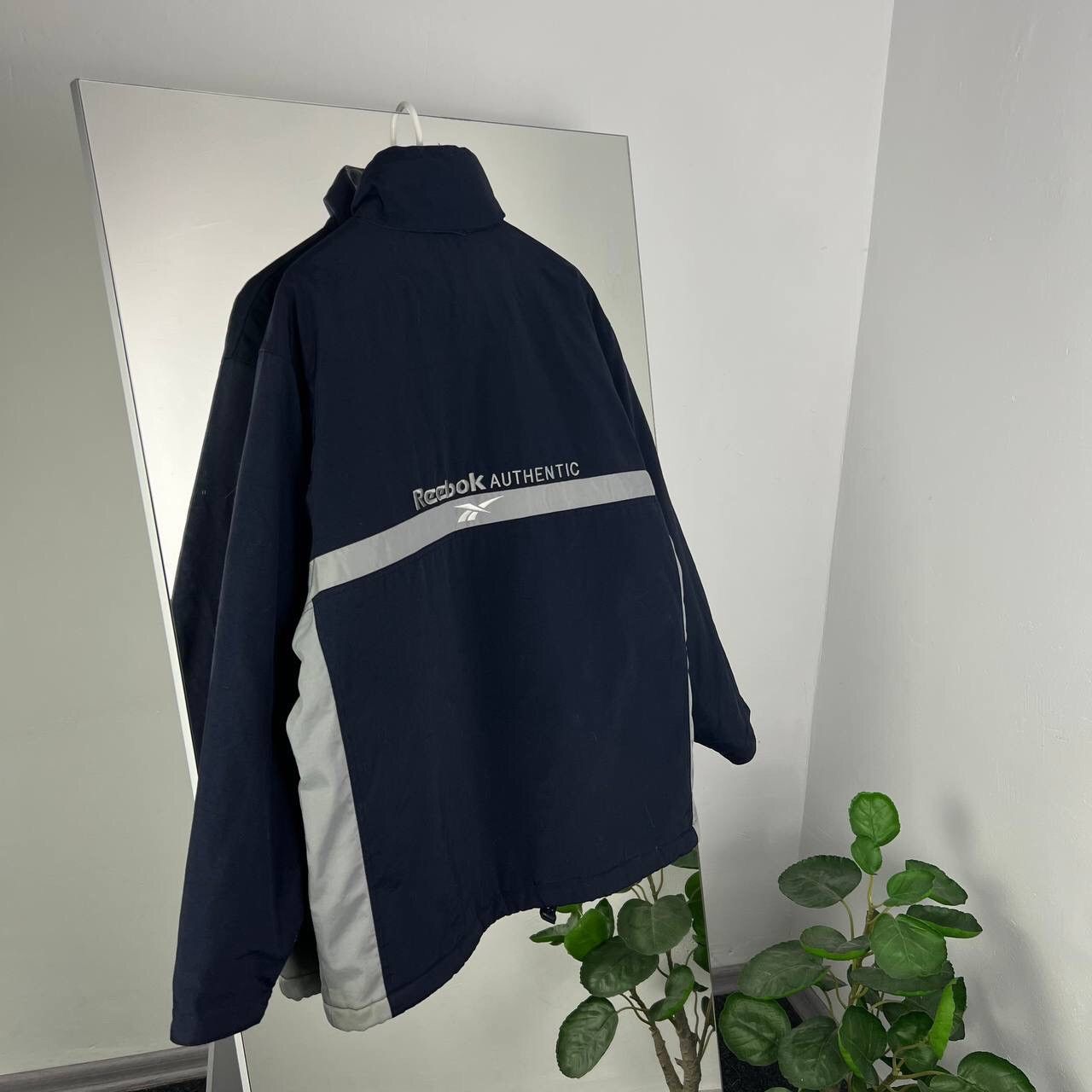 Reebok Reebok Vintage 90s Retro Zip Jacket Y2K Style Baggy Fit Size US L / EU 52-54 / 3 - 1 Thumbnail