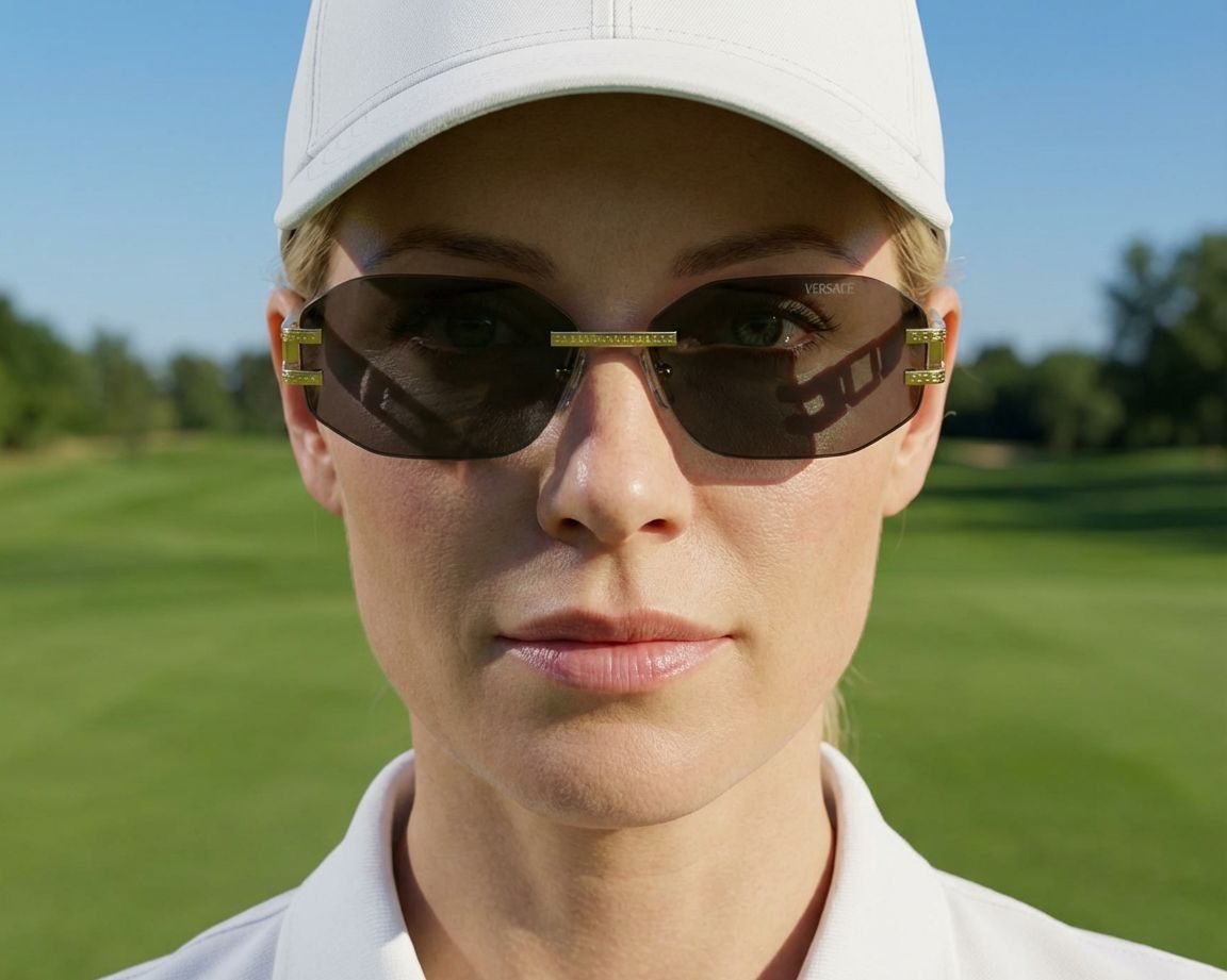 Versace Versace Women Sunglasses VE2274 100287 NEW AUTHENTIC Size ONE SIZE - 11 Thumbnail