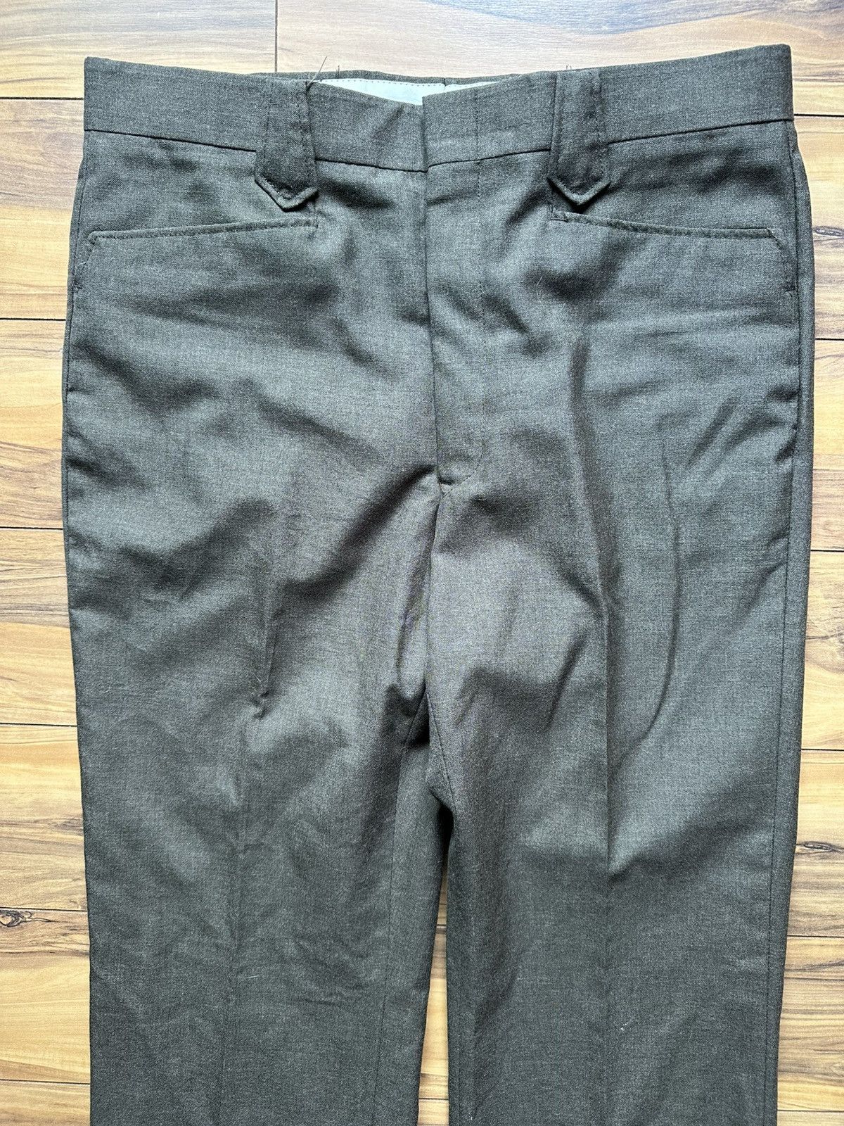 Vintage Classic Brown Trousers Size US 34 / EU 50 - 3 Thumbnail