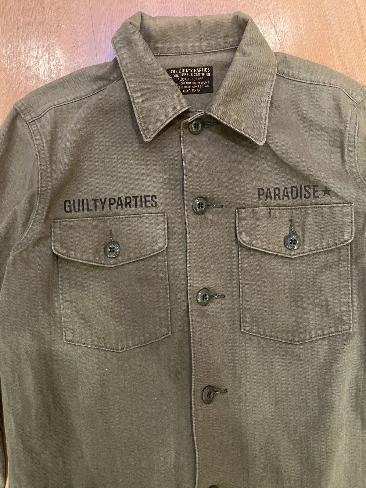 Wacko Maria guilty parties button up Size US M / EU 48-50 / 2 - 3 Thumbnail