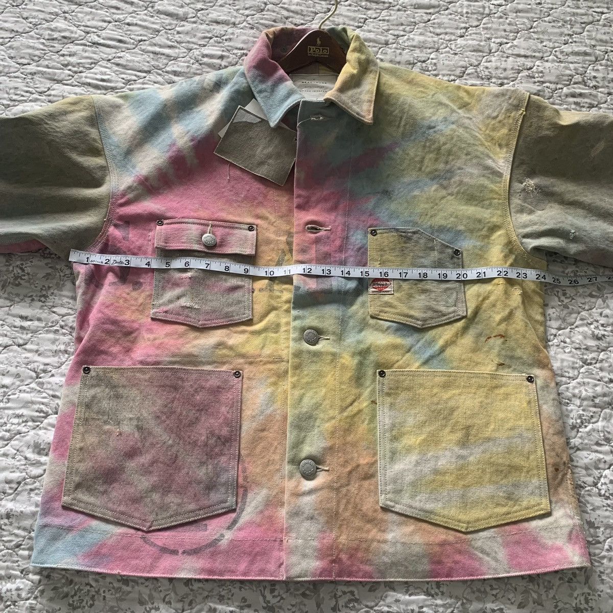 READYMADE ReadyMade Tie-Dye Cotton Jacket Size US L / EU 52-54 / 3 - 16 Thumbnail