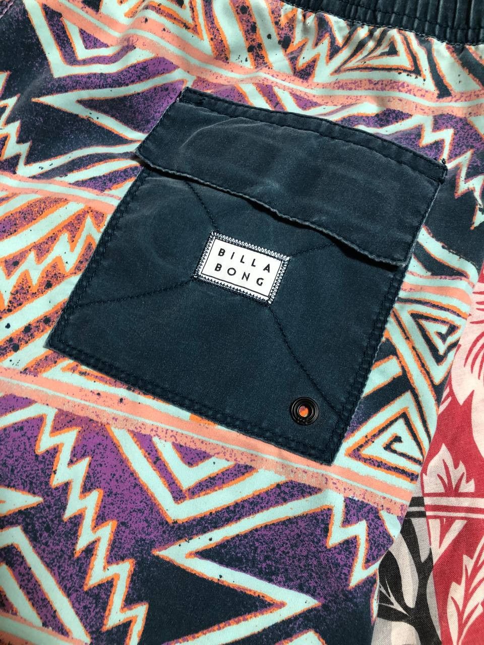 Billabong × Japanese Brand Gothicana Y2K Black Bondage Gothic Multipocket Cargo Shorts Size US 34 / EU 50 - 9 Thumbnail