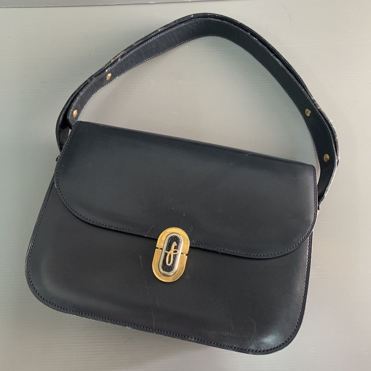 Branded Leather Montana Like Celine Box Design Bag Size ONE SIZE - 4 Thumbnail