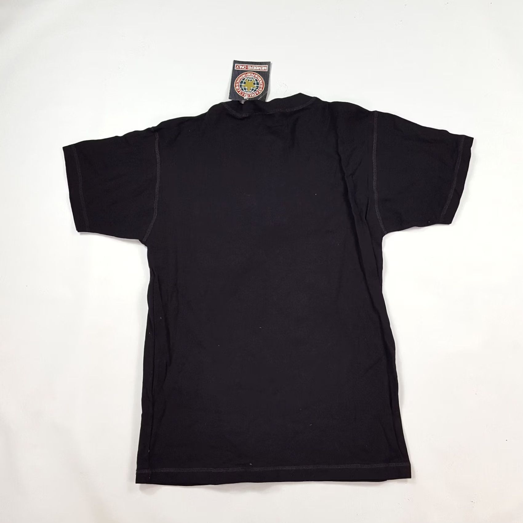 Members Only VINTAGE Members Only Black Henley Polo Shirt Short Sleeve Mens Size M Size US M / EU 48-50 / 2 - 4 Thumbnail