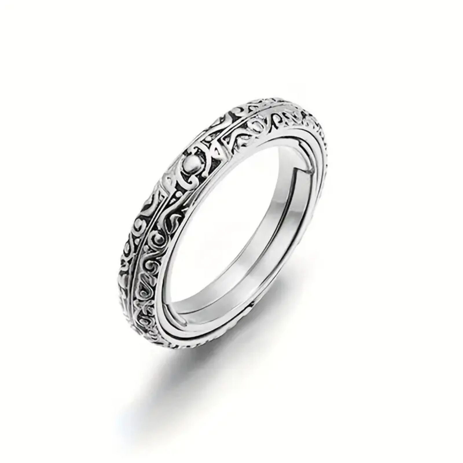 Other The Explorer Silver Astronomical Sphere Ring Pendant Charm 9 Size ONE SIZE - 2 Thumbnail