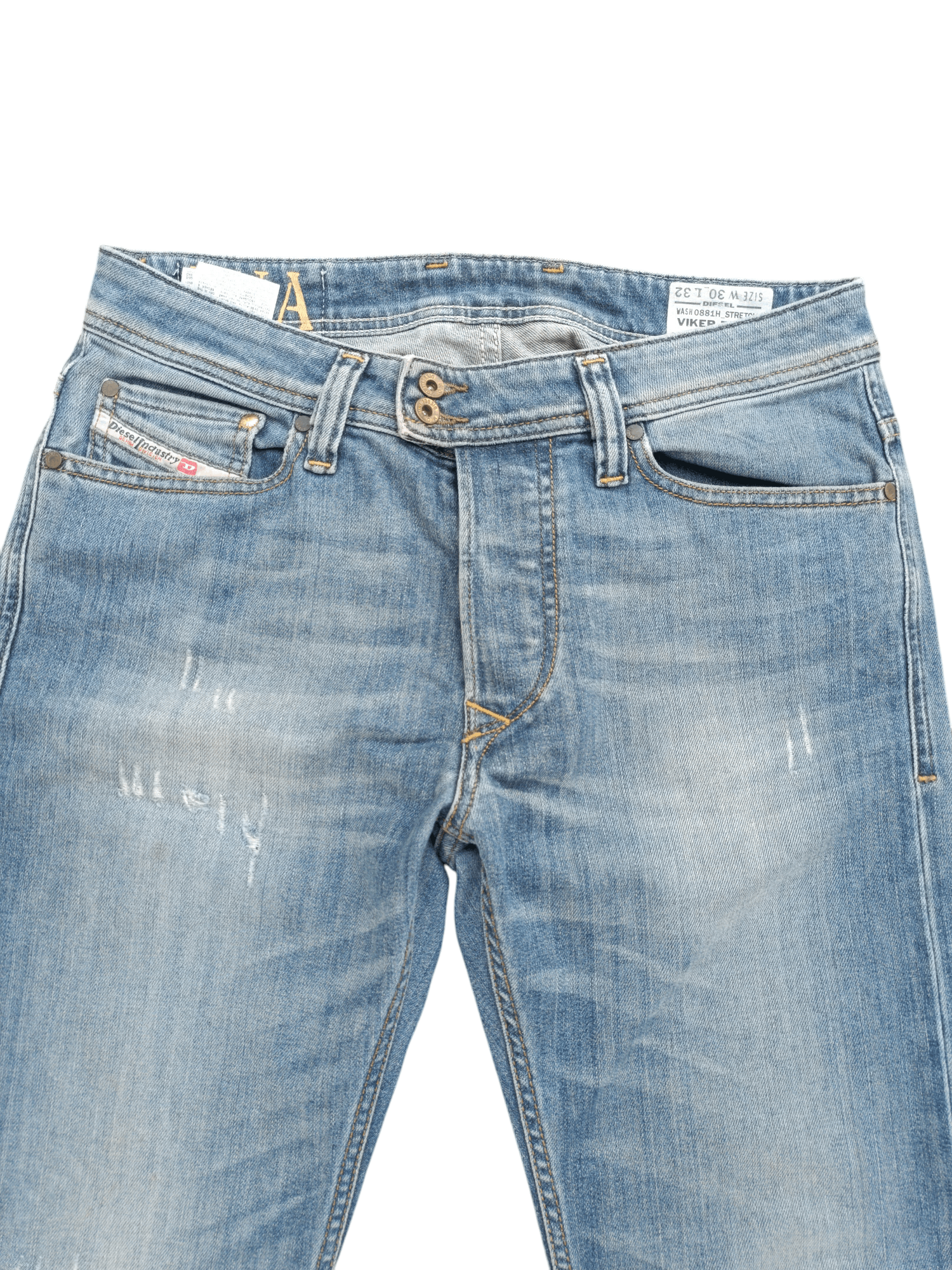 Diesel × Vintage Vintage Y2K Diesel-Co Distressed Flare Rusty Denim e201 Size US 30 / EU 46 - 5 Thumbnail