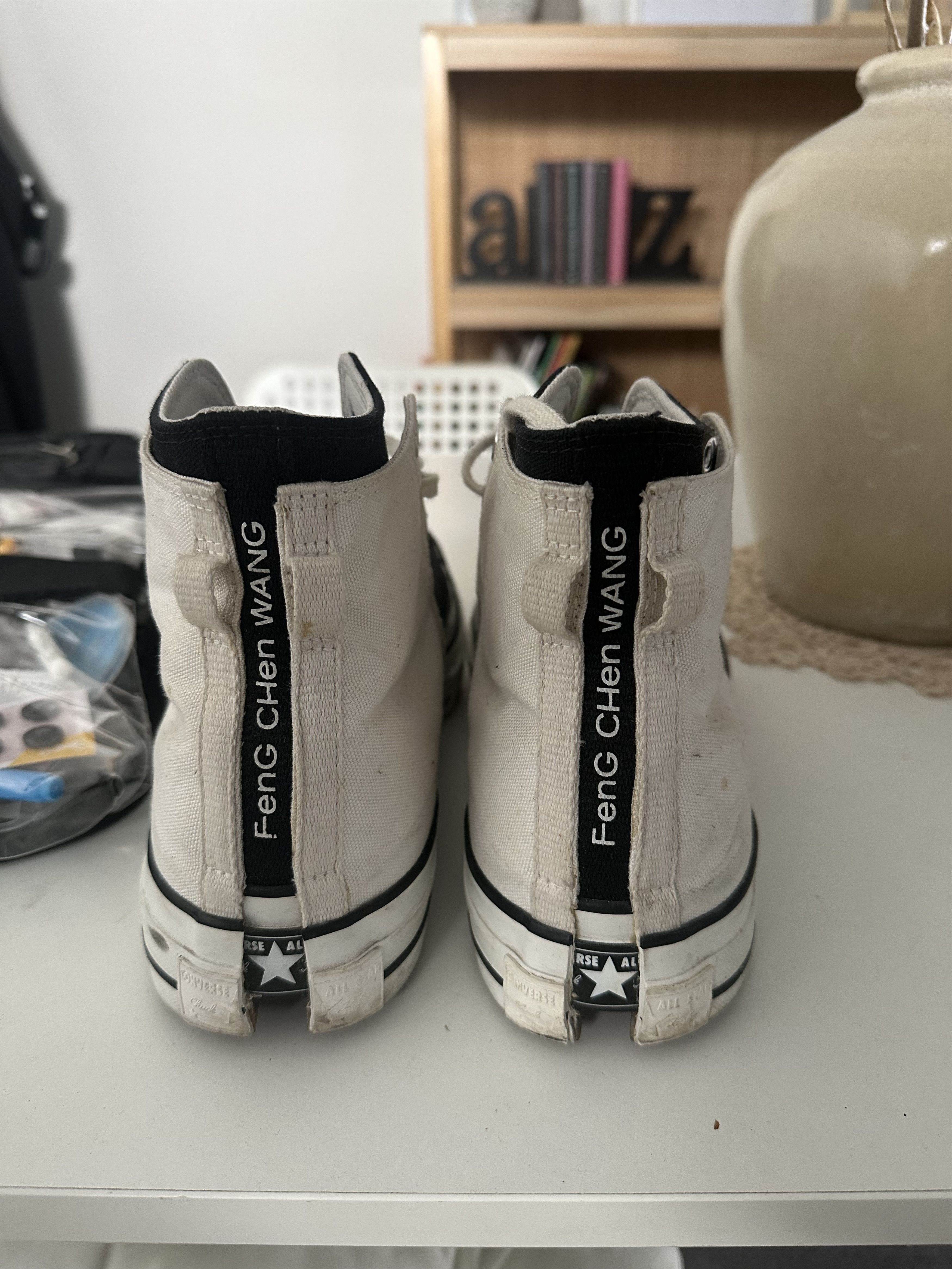 Converse × Feng Chen Wang 2020 Feng Chen Wang x Chuck 70 2-in-1 'Ivory Black' Size US 12 / EU 45 - 4 Thumbnail