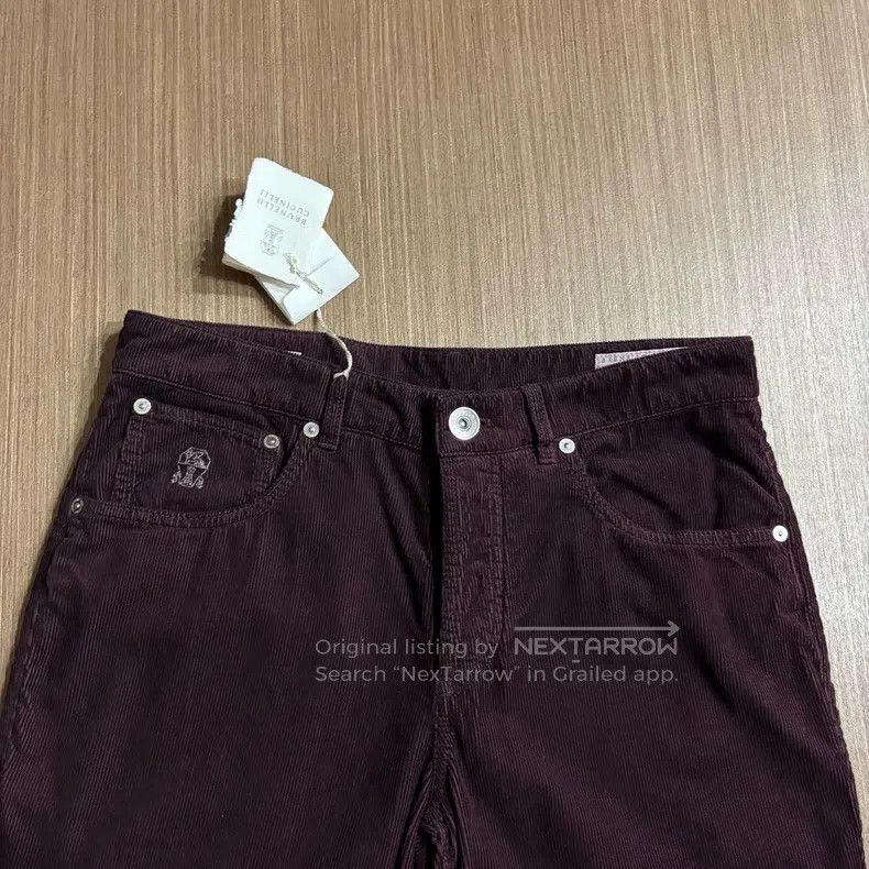 Brunello Cucinelli Brunello Cucinelli Corduroy Casual Pants Size US 30 / EU 46 - 2 Thumbnail