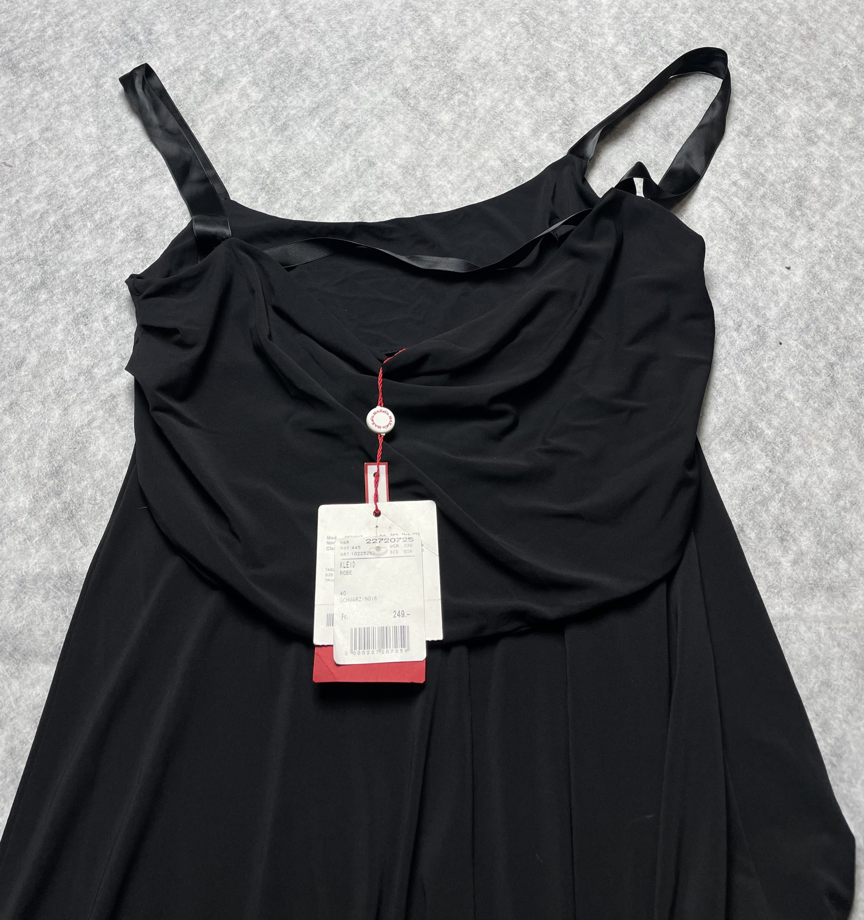 MAX&Co. MAX&Co. by Max Mara Black Elegant New Dress Size L Size L / US 10 / IT 46 - 5 Thumbnail
