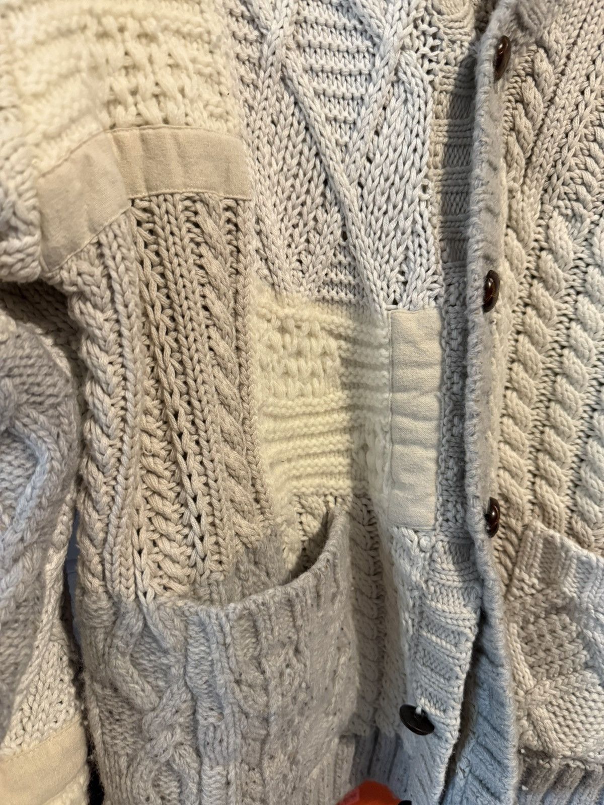 Supreme Supreme Patchwork Knit Cardigan Size M “Cobain Inspired” Size US M / EU 48-50 / 2 - 3 Thumbnail
