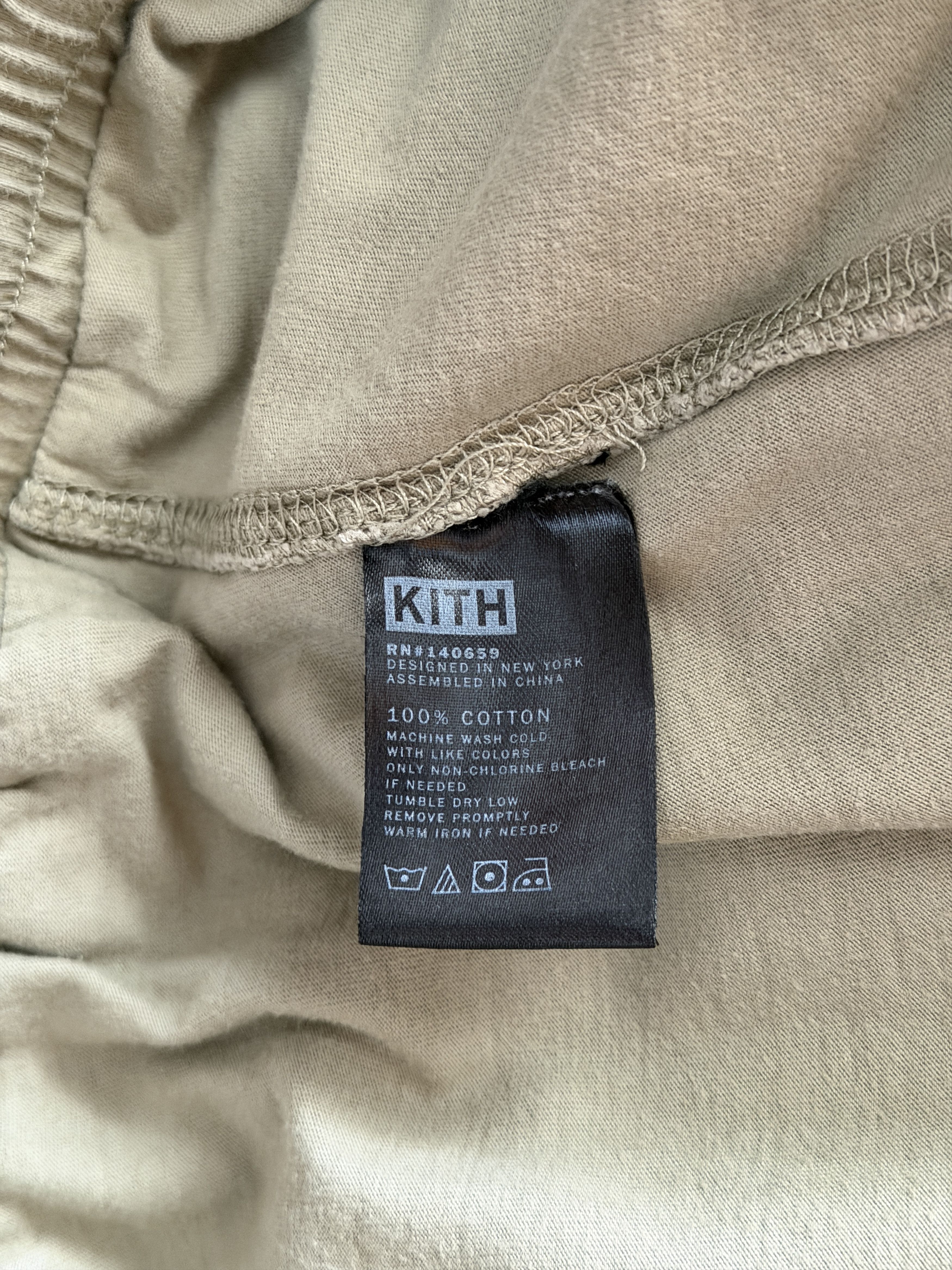 Kith Kith Bowery Double-Layered Jersey Short in Olive Size US 32 / EU 48 - 5 Thumbnail