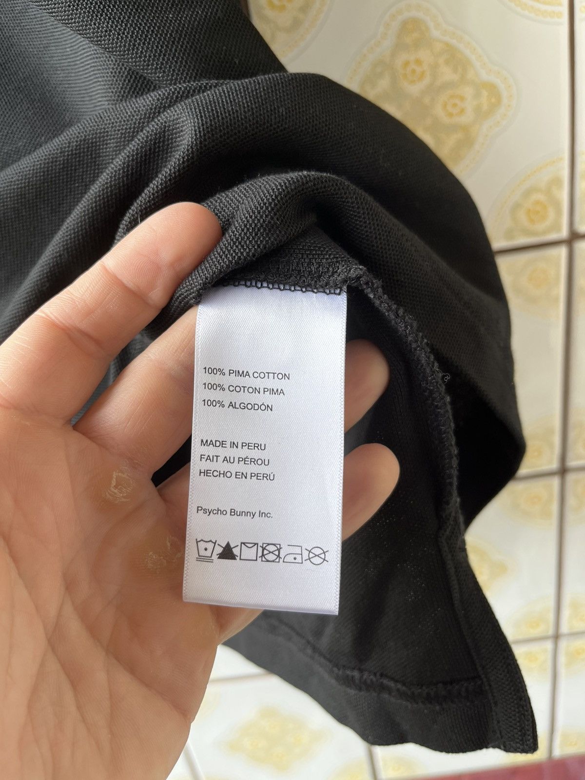 Psycho Bunny Psycho Bunny black polo Size US M / EU 48-50 / 2 - 4 Thumbnail