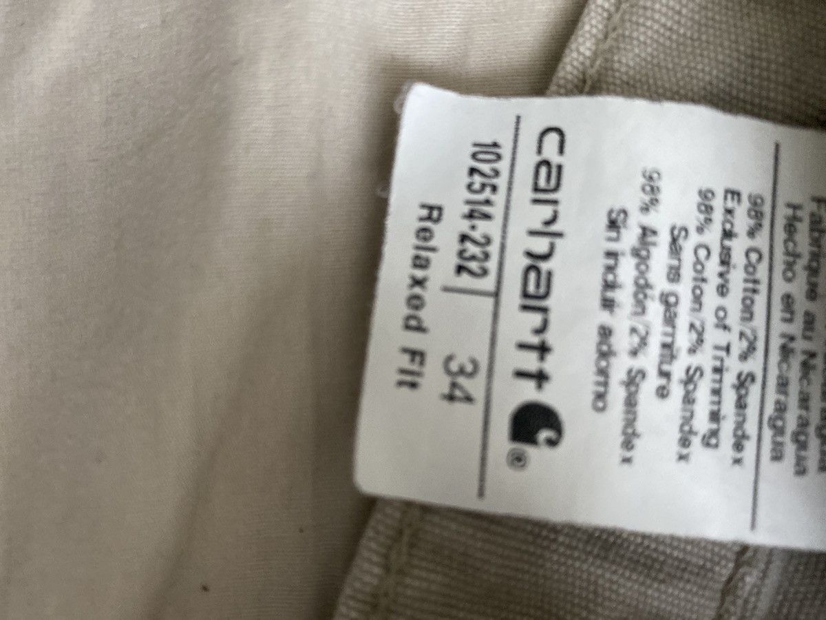 Carhartt × Designer Carhartt khaki Work Shorts - Men's Size 34 Size US 34 / EU 50 - 3 Thumbnail