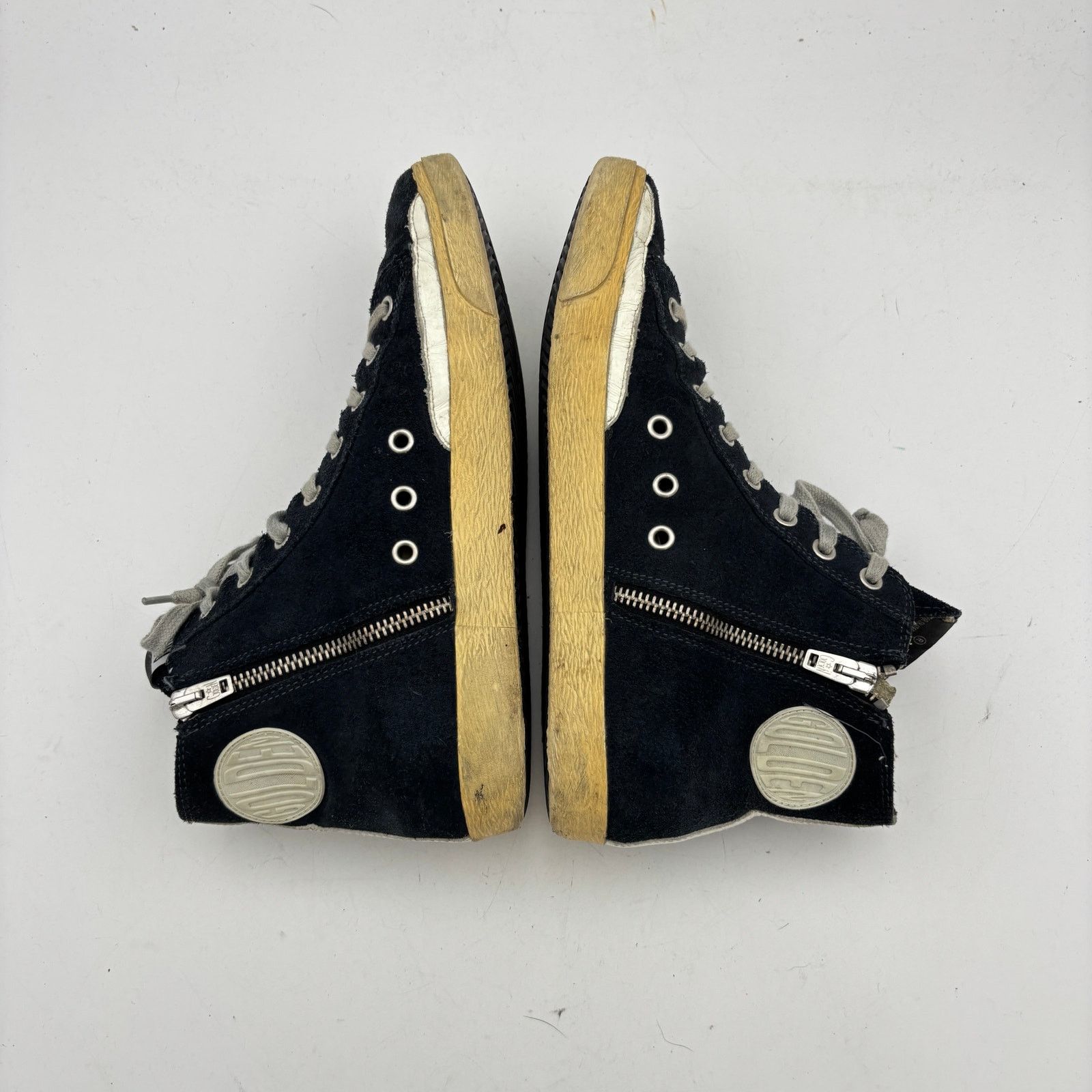 Golden Goose Golden Goose Francy Hi Top Skate Suede Shoes Womens 40 US 10 Size US 10 / IT 40 - 7 Thumbnail