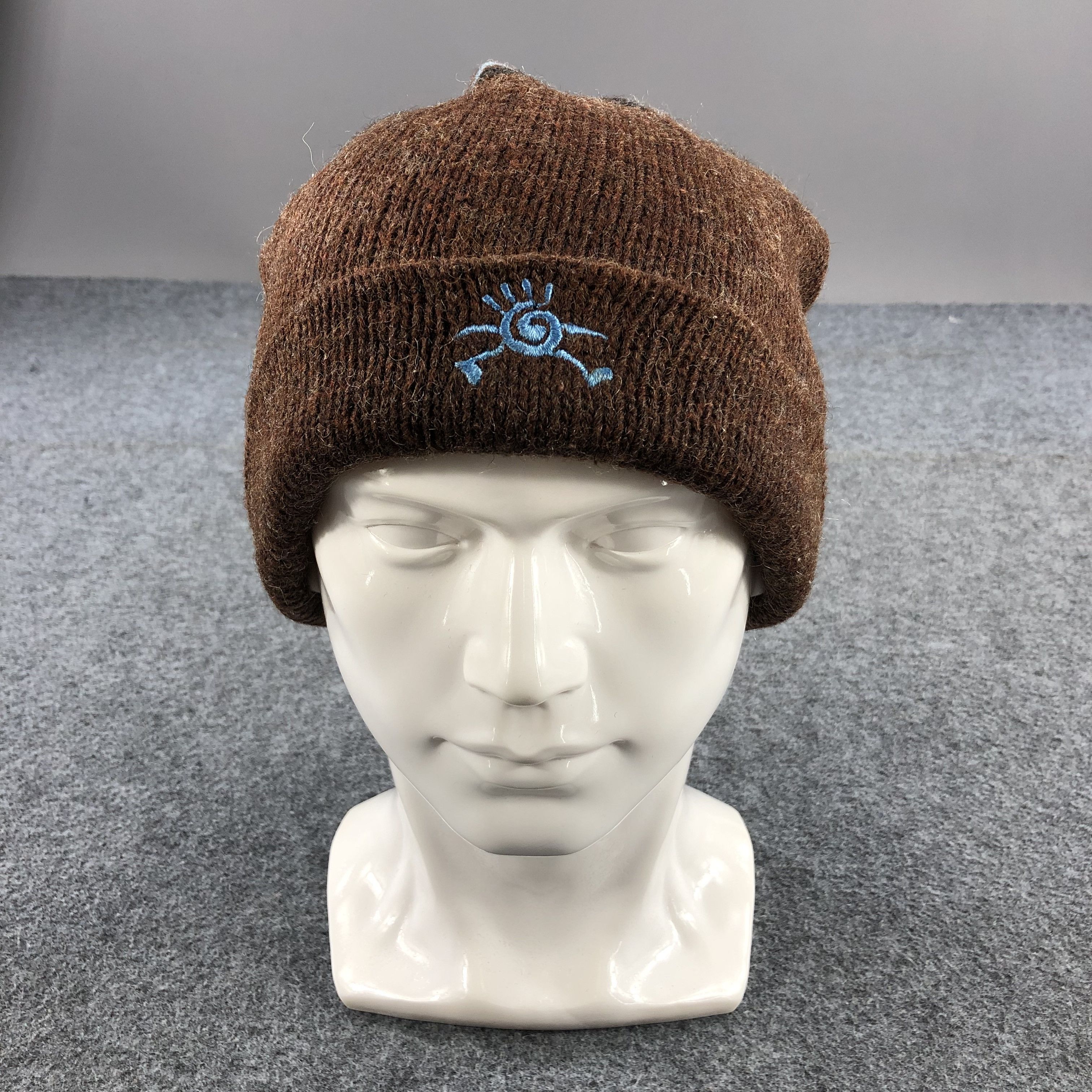 Vintage Unknown Brain at Work Grekka Beanie Snowcap Snow Hat B180 Size ONE SIZE - 1 Thumbnail