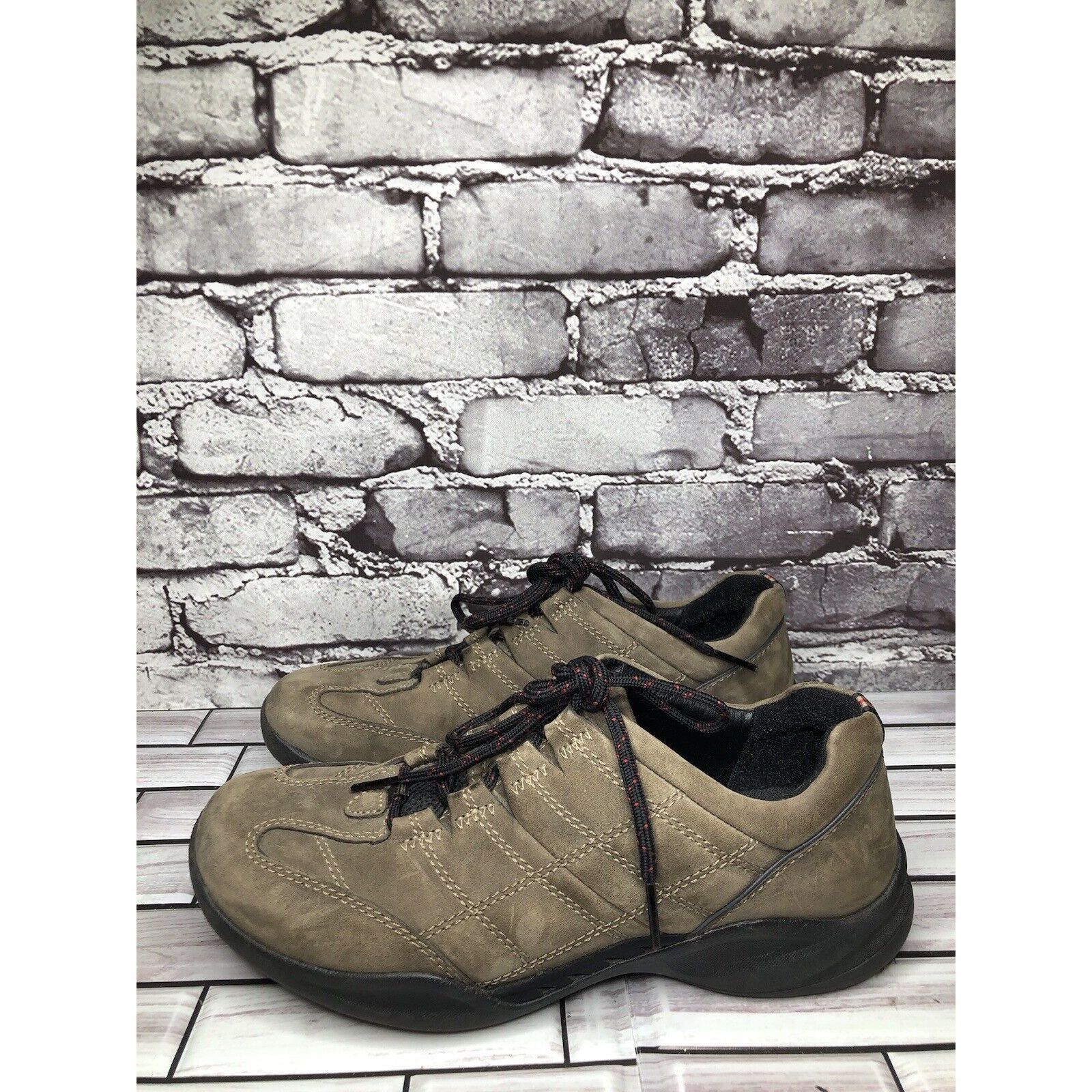 Clarks Clarks Wave Brown Suede Leather Casual Comfort Walking Shoes Size US 7.5 / EU 40-41 - 18 Thumbnail