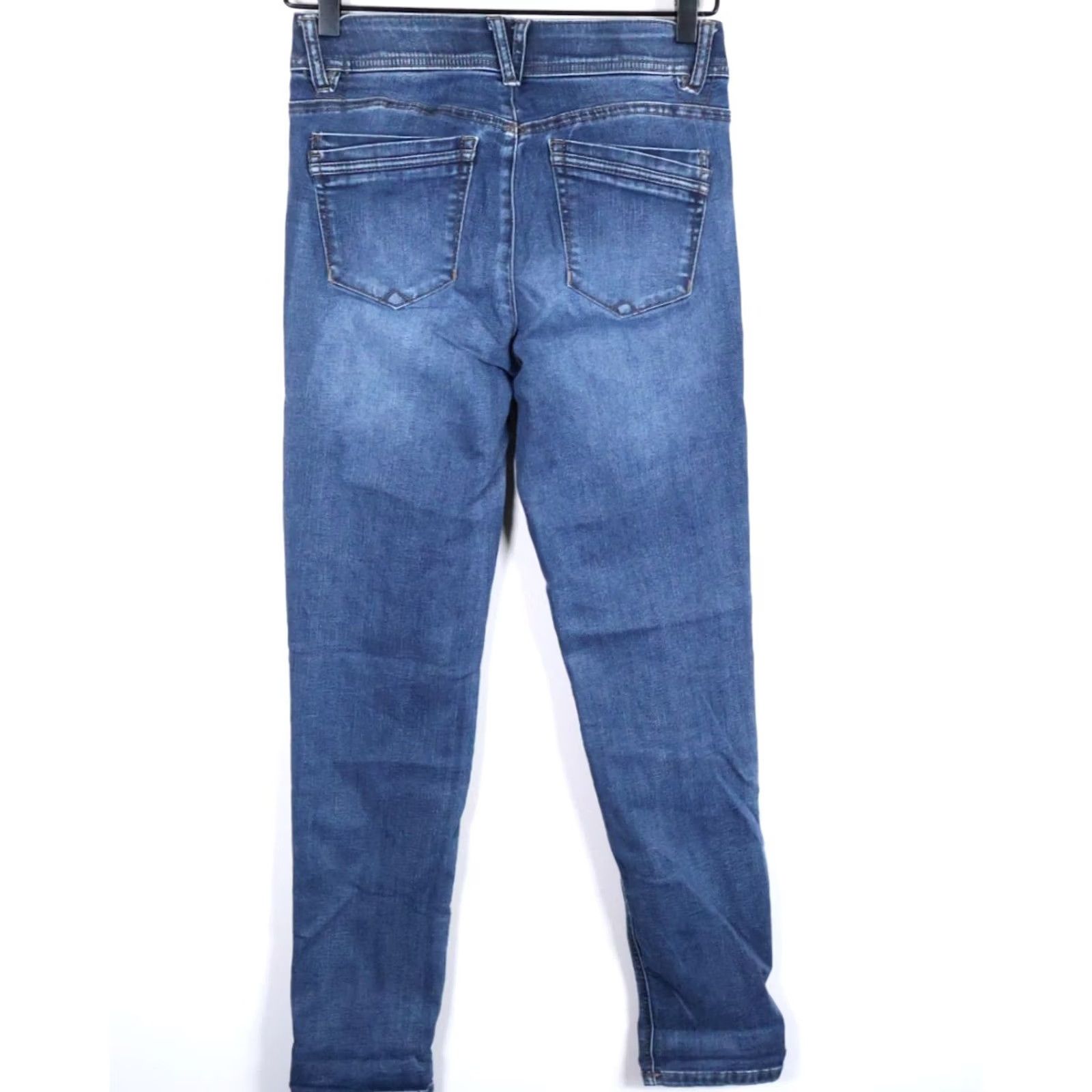 Vintage Democracy Ab Technology Jeans Women's 2 28 x 30 Blue Straight Leg Denim Size 26" / US 2 / IT 38 - 2 Thumbnail