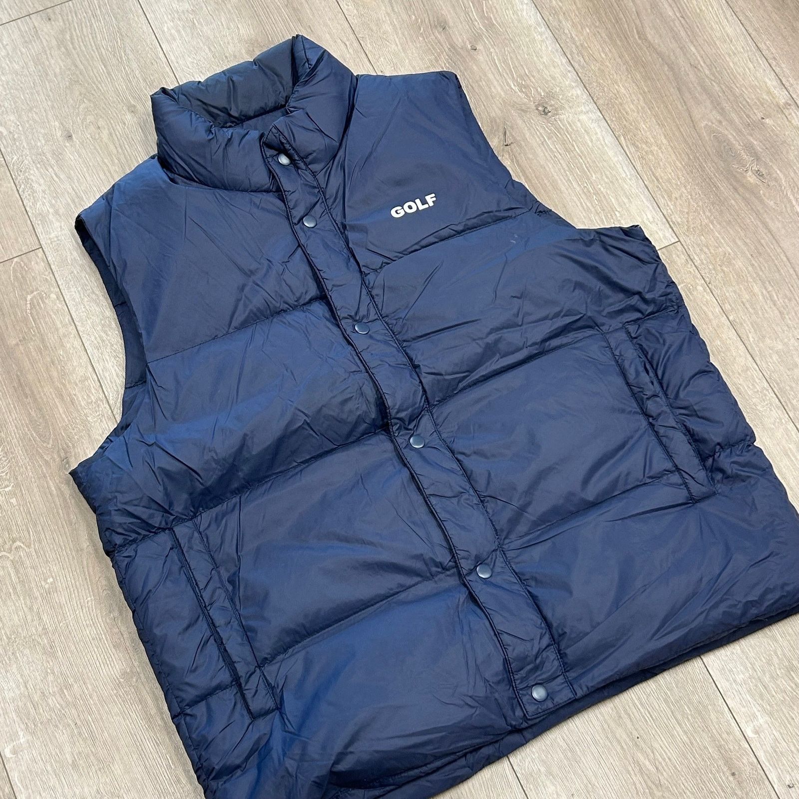 Golf Wang Golf Wang navy blue reversible puffer vest size XL B22 Size US XL / EU 56 / 4 - 3 Thumbnail