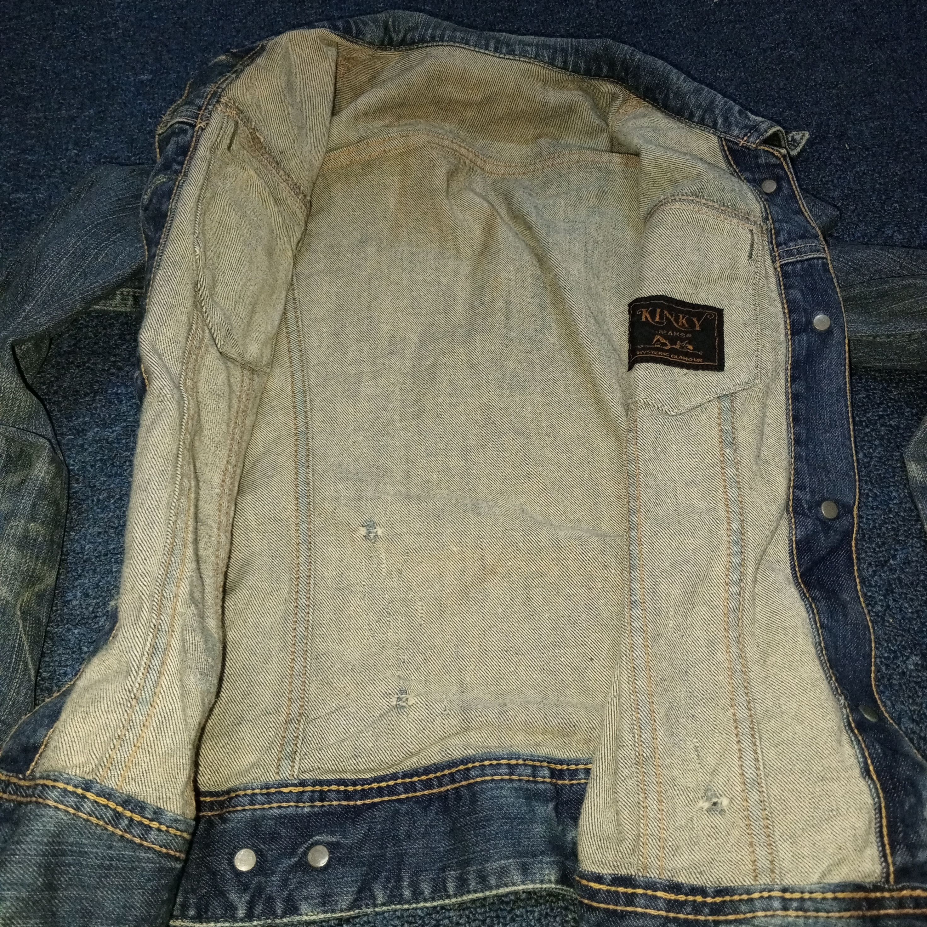 Hysteric Glamour DENIM JACKET HYSTERIC GLAMOUR Size XXS / US 00 / IT 34 - 9 Thumbnail