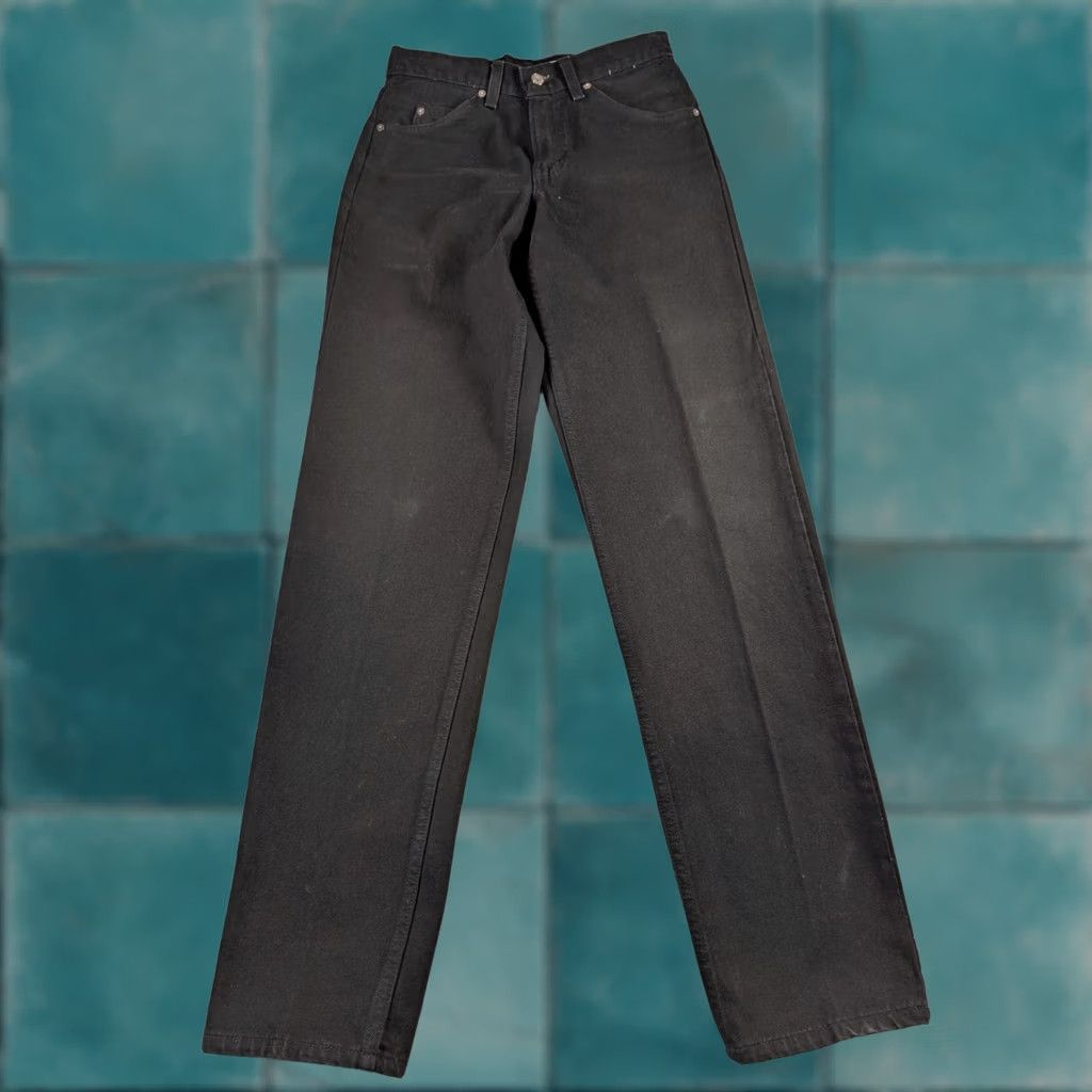 Levi's VINTAGE Levi's 550 Jeans Black Mens 29x34 Relaxed Fit USA Jeans Mens 29 Black Levi's 550 Hip Hop USA Vintage Size US 29 - 1 Thumbnail