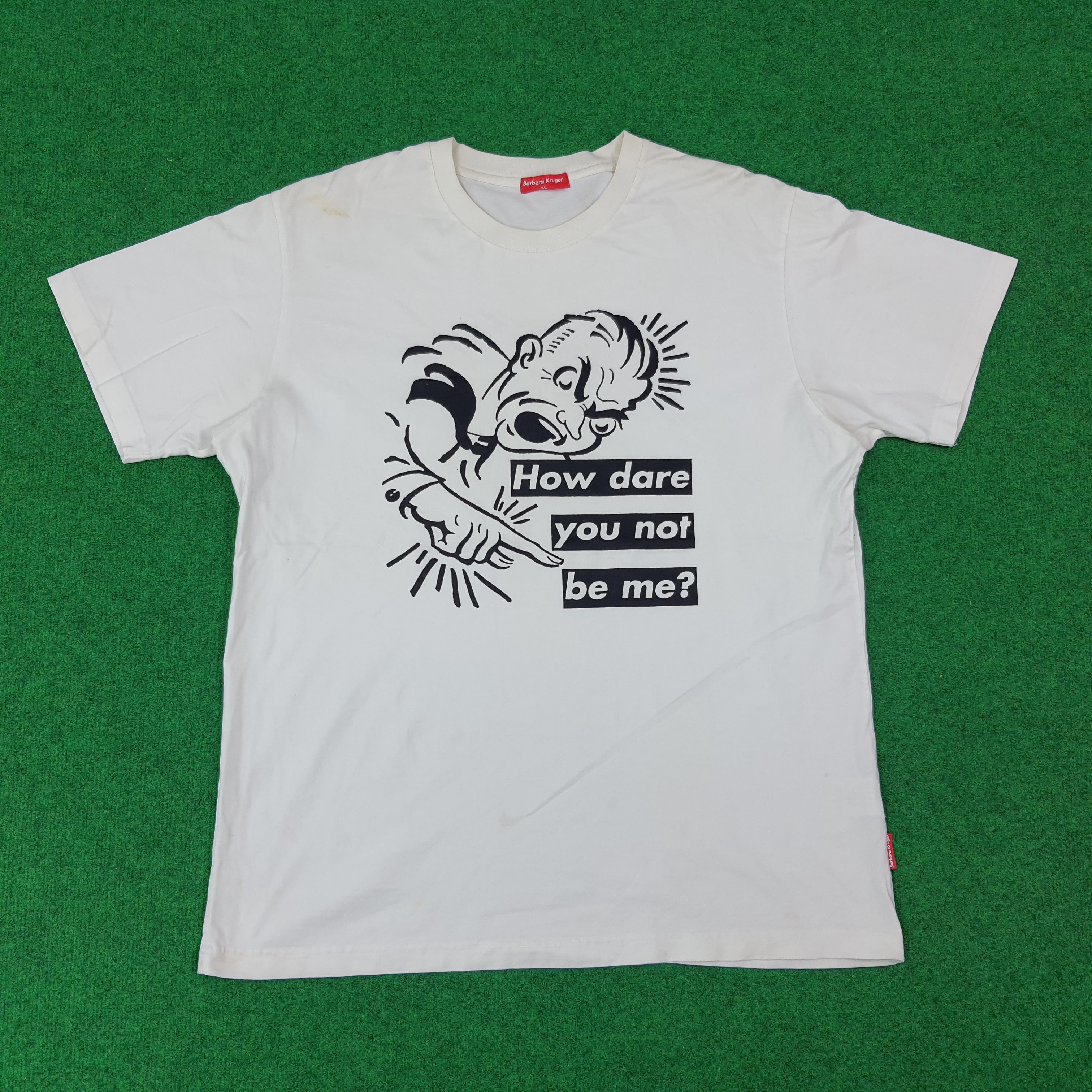 Barbara Kruger Vintage Barbara Kruger Art Streetwear Graphic Tee C276N30 Size US XL / EU 56 / 4 - 1 Thumbnail