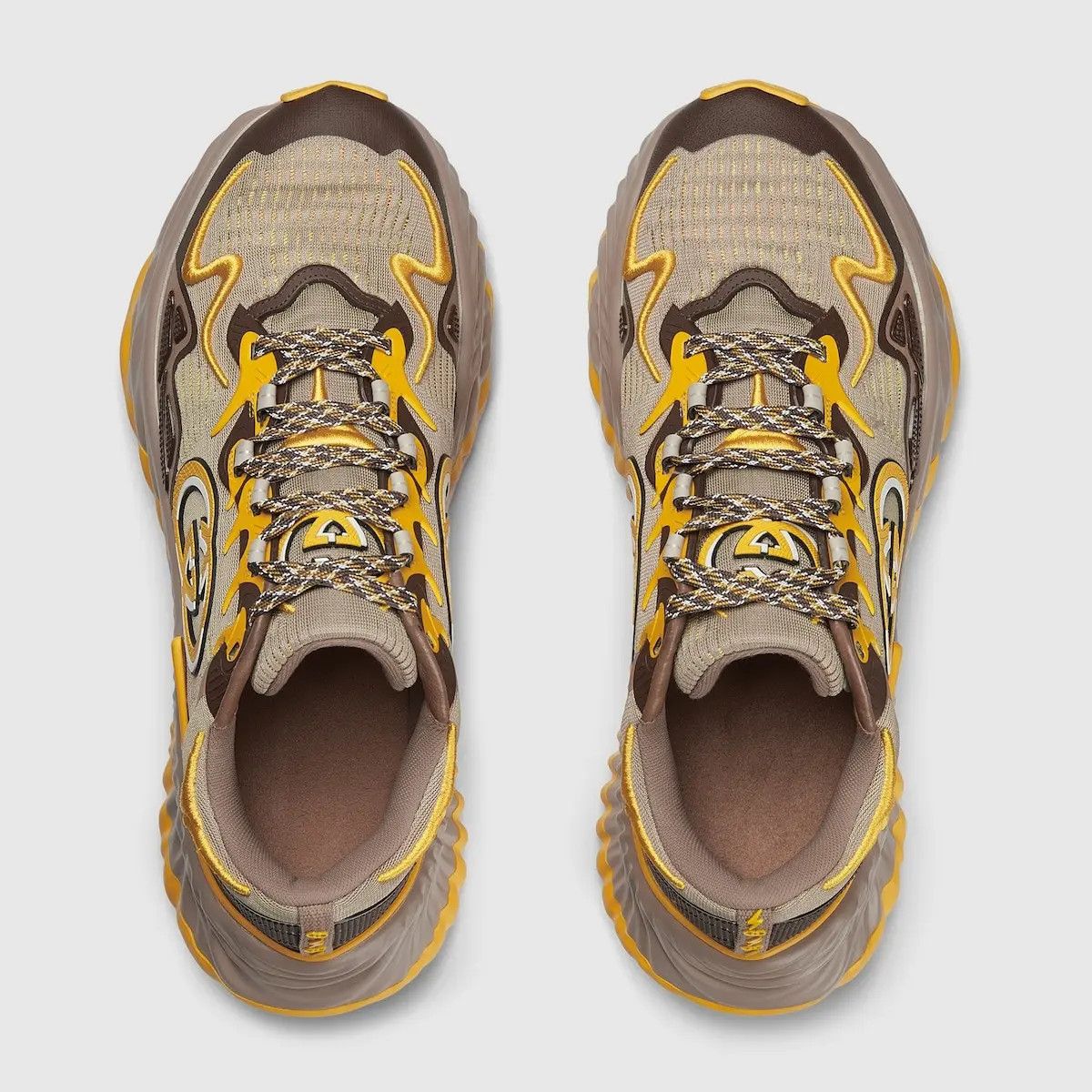 Gucci o1mt1gz0925 Men's Gucci Ripple Sneakers in Multicolor Size US 7.5 / EU 40-41 - 4 Thumbnail