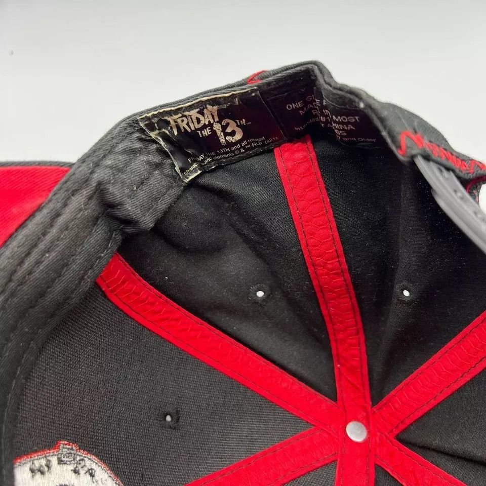 Other Friday the 13th Jason Hat Men Embroidered Snap Back Cap Size ONE SIZE - 5 Thumbnail