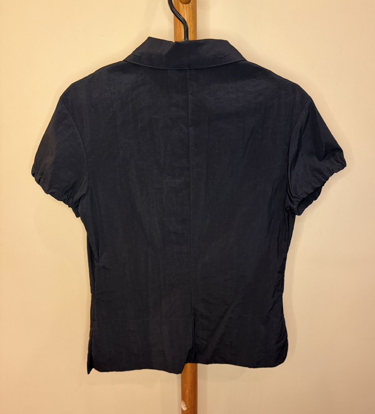 Sandro Vintage Sandro short sleeve zipup shirt Size S / US 4 / IT 40 - 2 Thumbnail