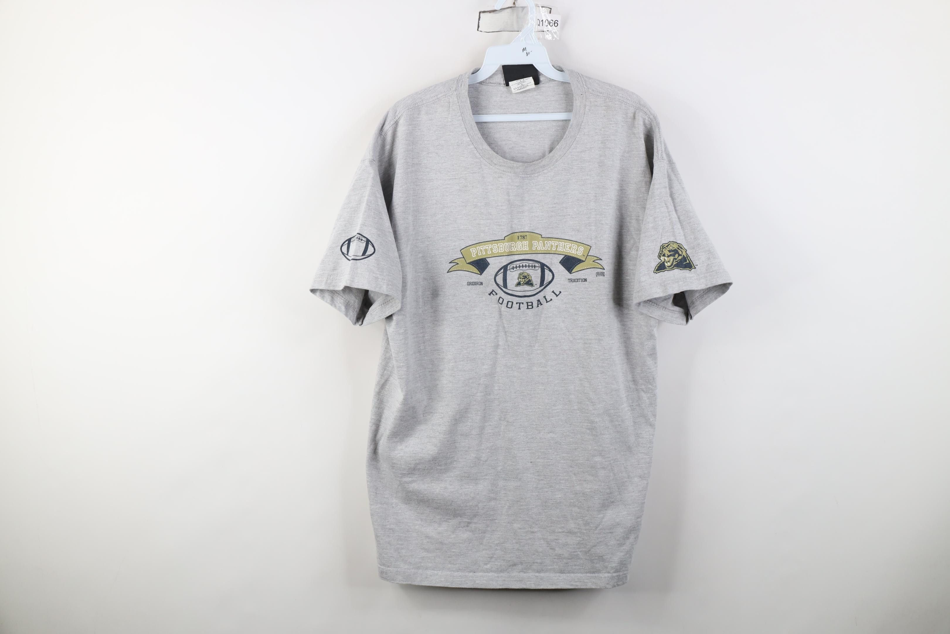 Vintage Vintage University of Pittsburgh Short Sleeve T-Shirt Size US L / EU 52-54 / 3 - 1 Thumbnail