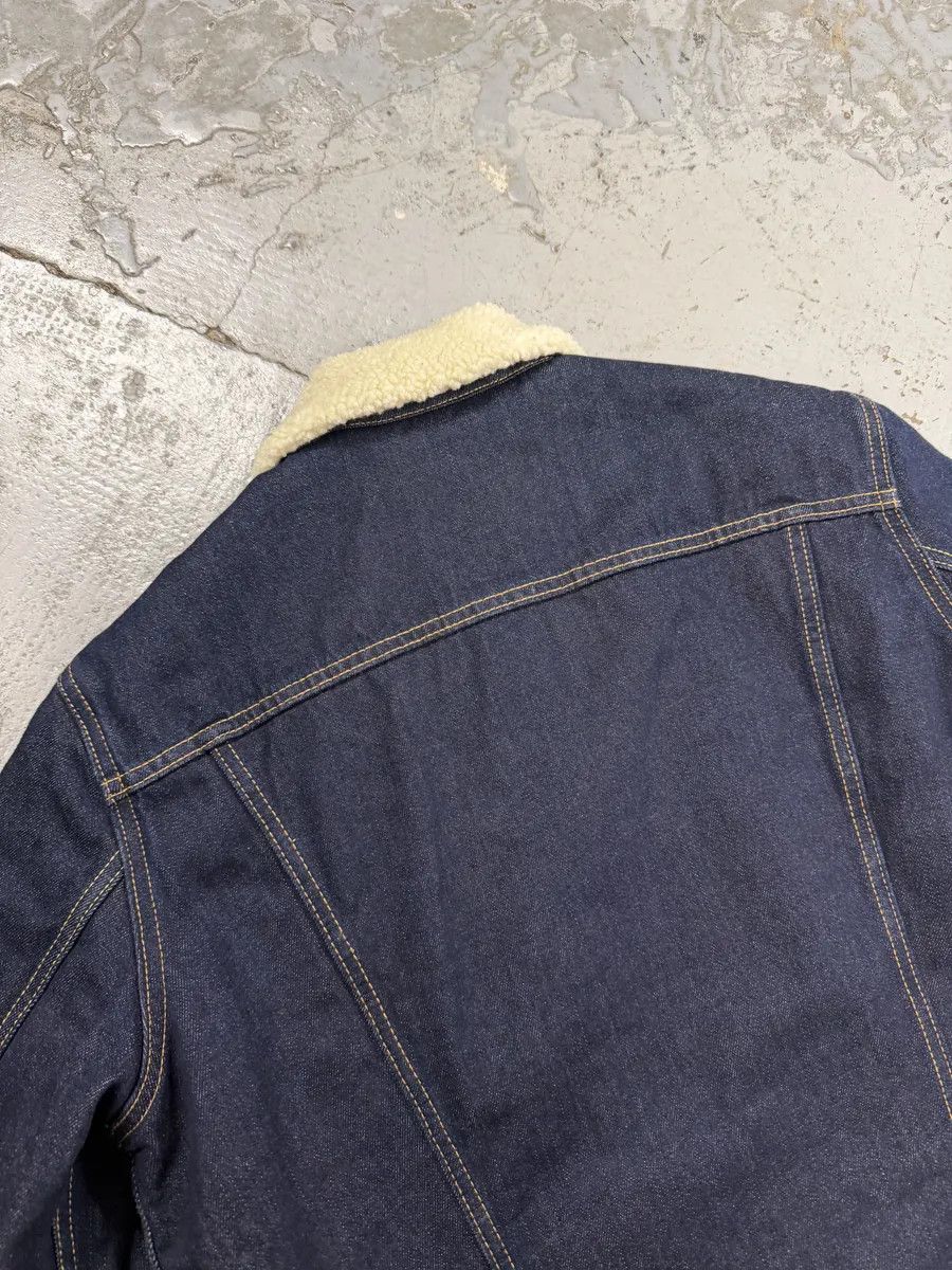 Levi's Levi’s Navy Brut Denim Shearling Jacket Size US L / EU 52-54 / 3 - 7 Thumbnail
