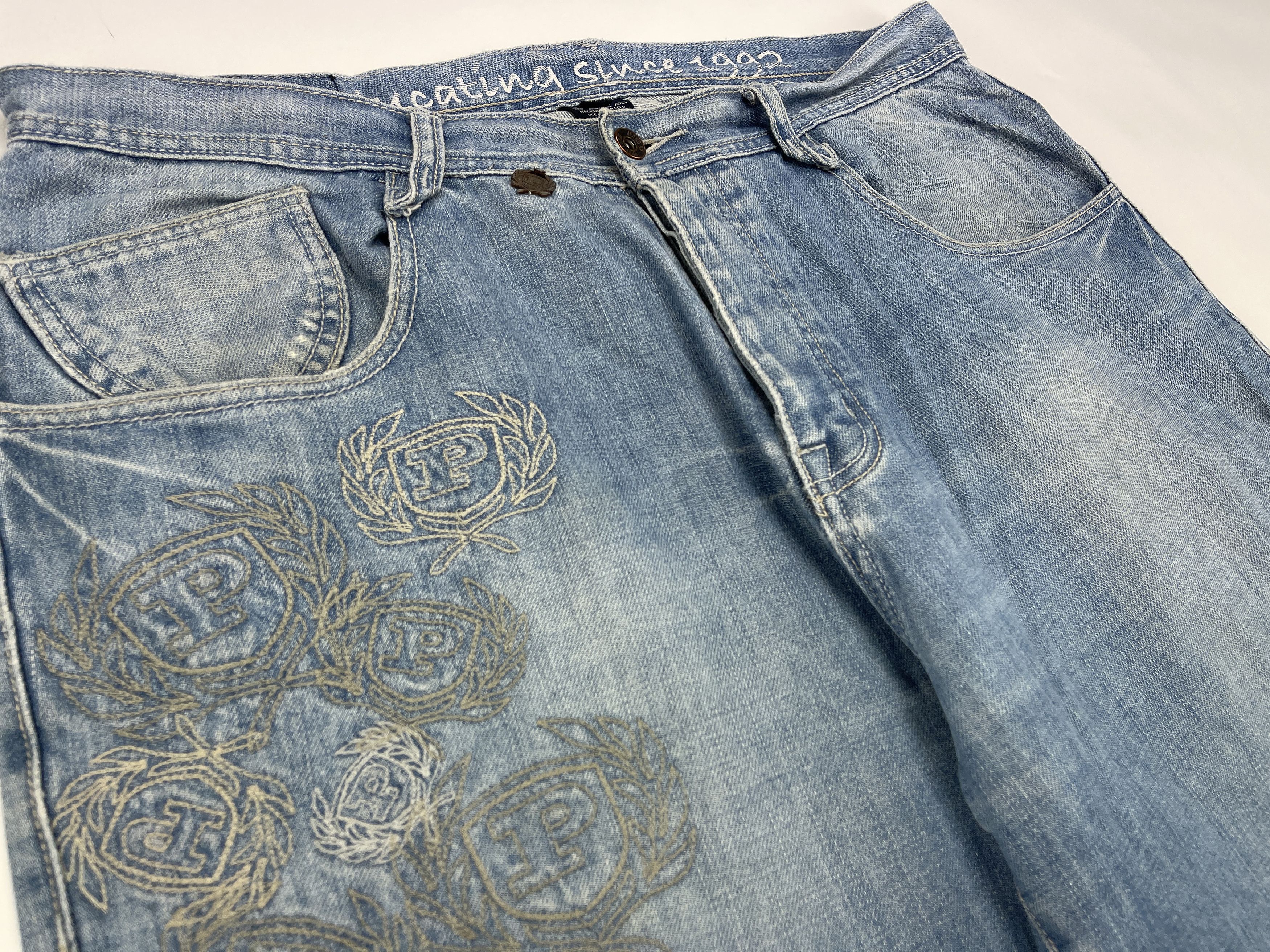 Phat Farm Phat Farm jeans, vintage baggy jeans, 90s hip hop skater 36 Size US 36 / EU 52 - 11 Thumbnail