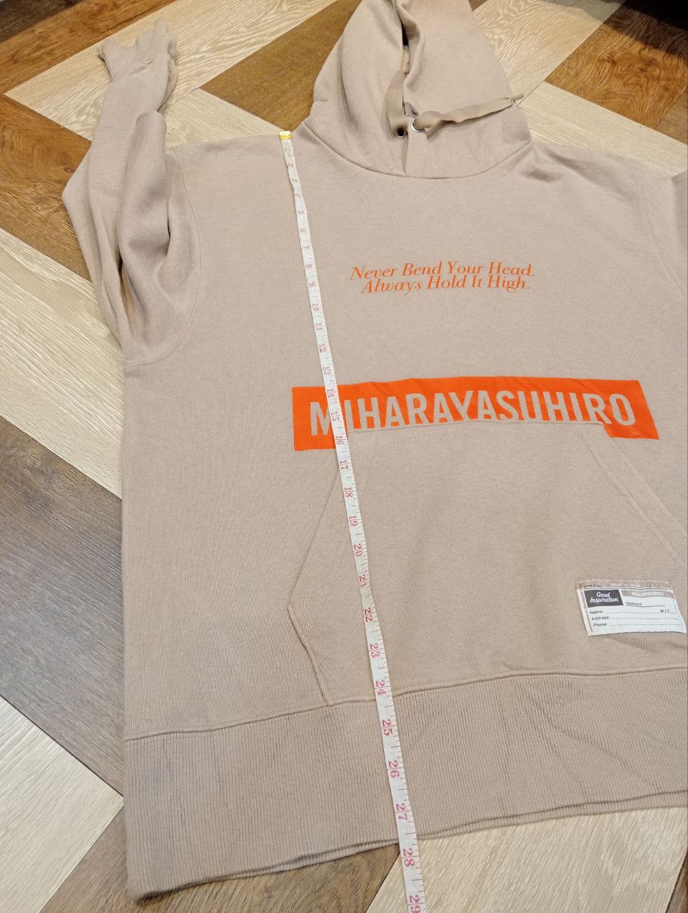 GU × Maison MIHARA YASUHIRO MIHARAYASUHIRO X GU GOOD INSPIRATION HOODIE - SIZE L Size US L / EU 52-54 / 3 - 14 Thumbnail