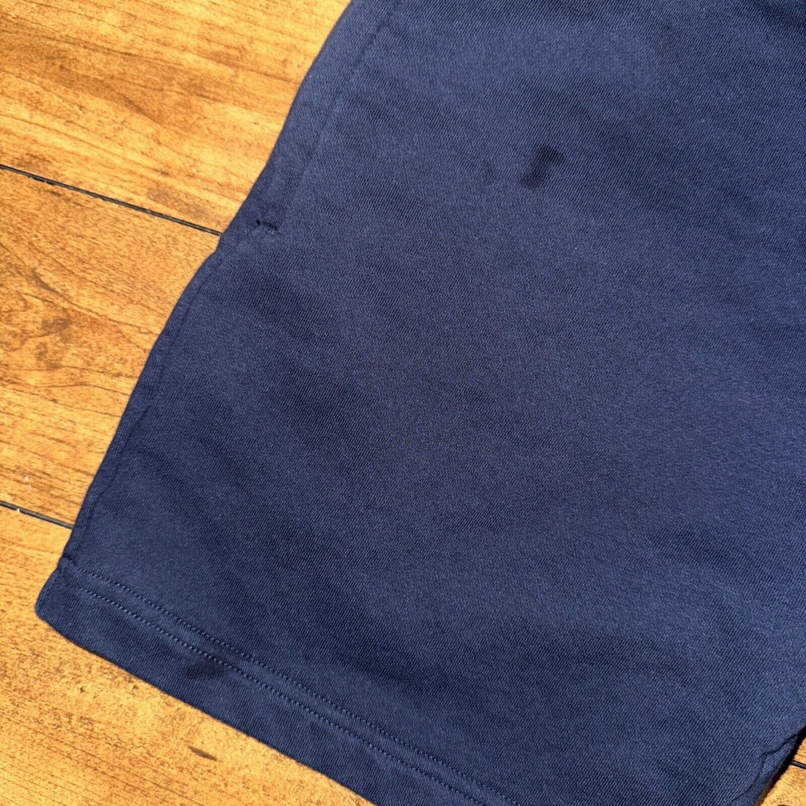 Lululemon × Nike Eubi Sweat Shorts Navy Blue Medium With Zipper Pockets Size US 30 / EU 46 - 2 Thumbnail