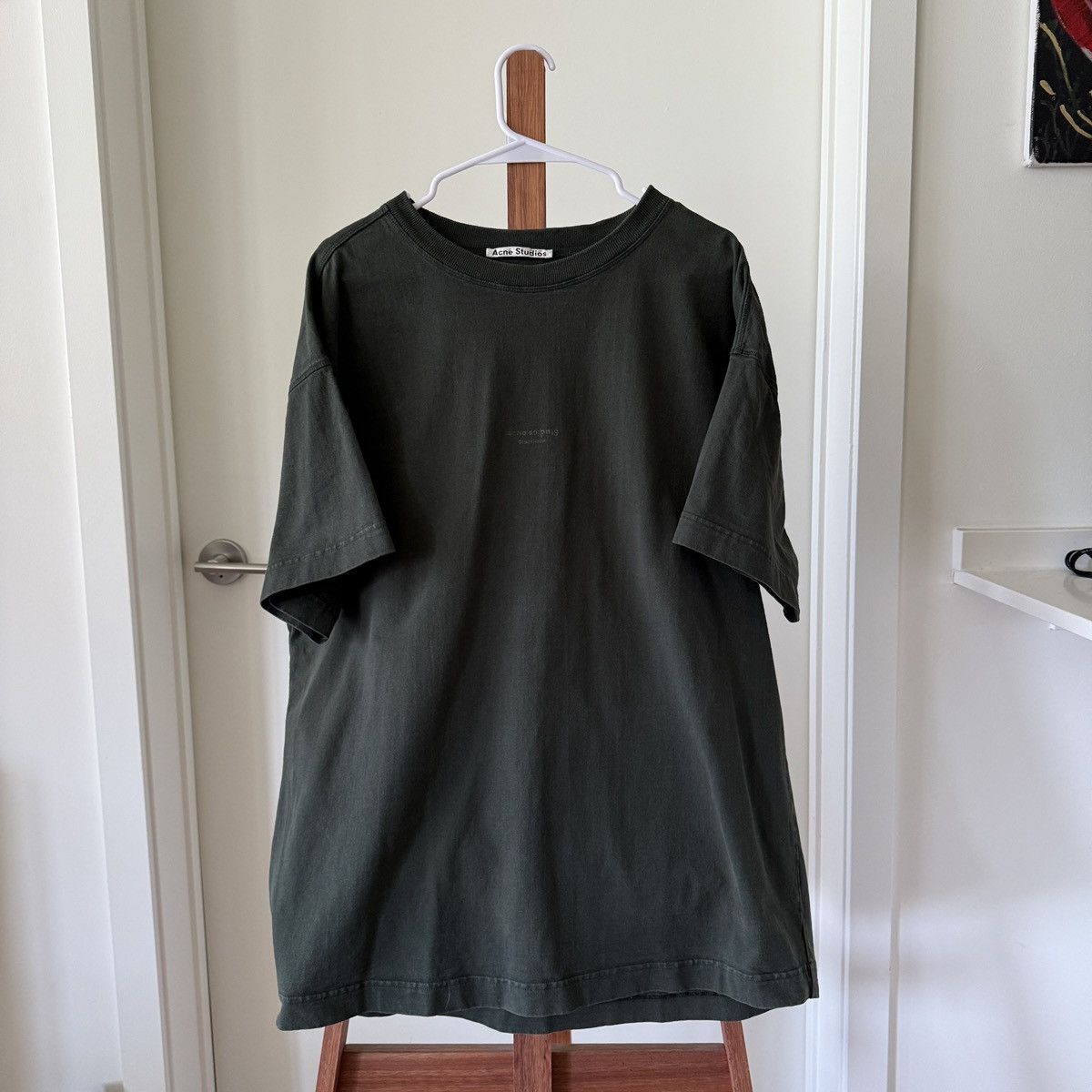 Acne Studios Stockholm Olive Green T-Shirt