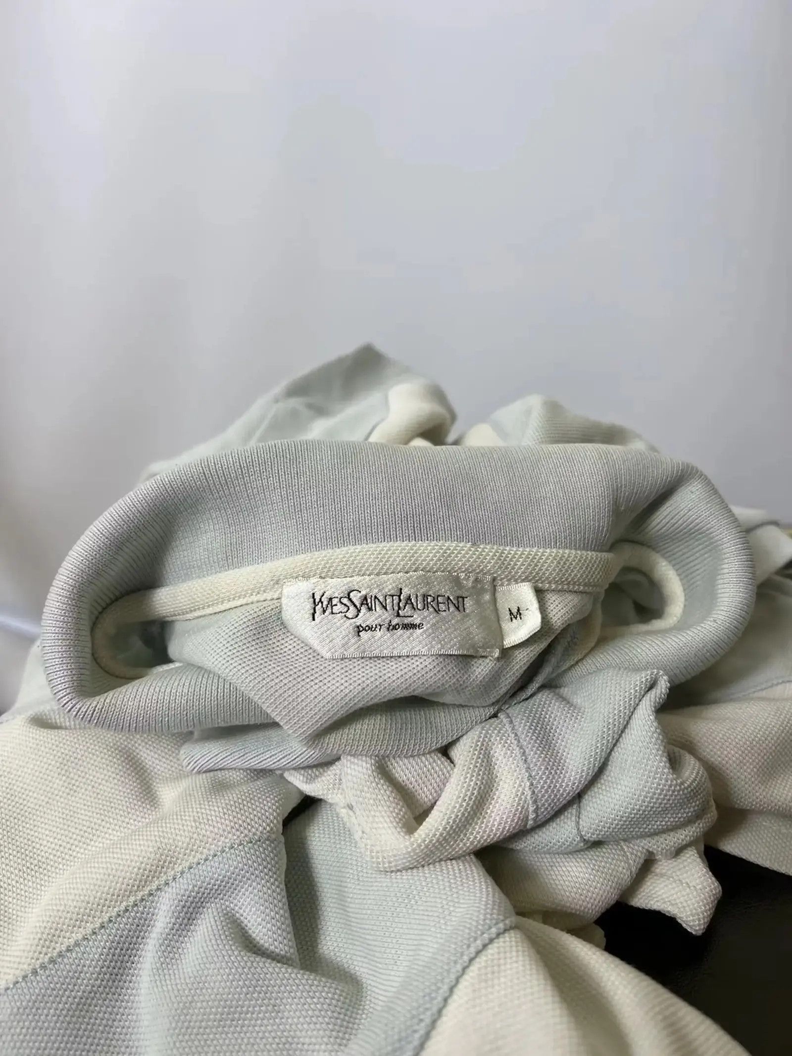 Yves Saint Laurent Vintage Yves Saint Laurent striped polo T-shirt Size US M / EU 48-50 / 2 - 3 Thumbnail