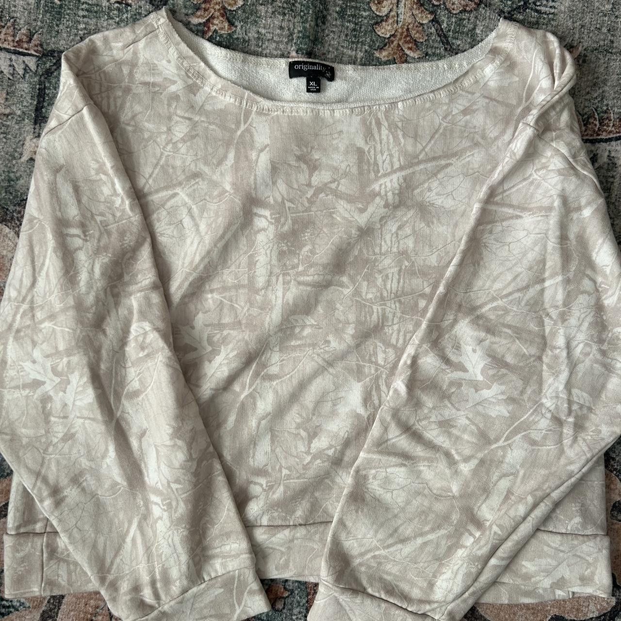 Other Originality Camo Off-Shoulder Sweatshirt XL Size XL / US 12-14 / IT 48-50 - 1 Thumbnail