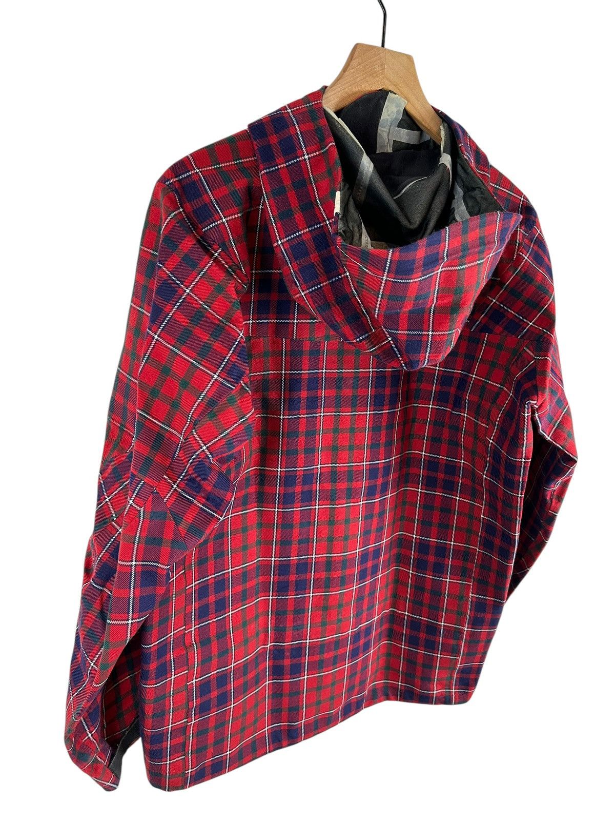 Beams Plus 35th Anniversary F/W11 Plaid Taped Seam Technical Jacket Size US S / EU 44-46 / 1 - 4 Thumbnail