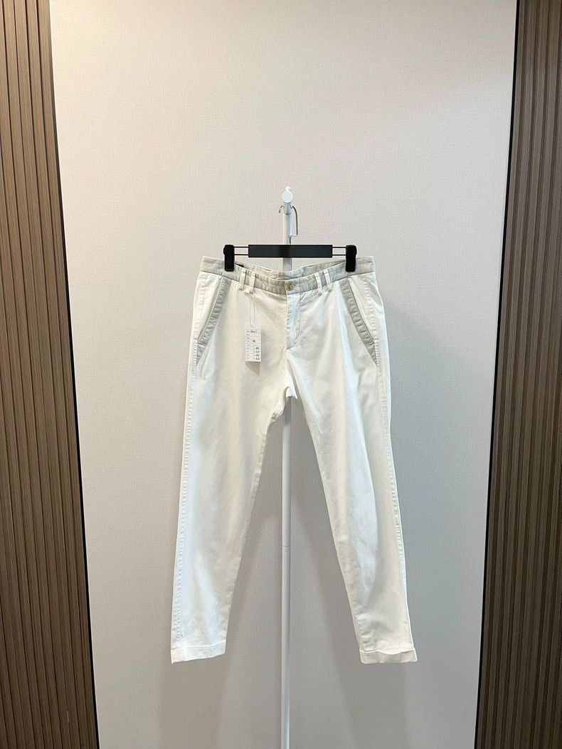 Gucci Gucci White stitching casual trousers 2502-Nextarrow Size US 30 / EU 46 - 1 Thumbnail