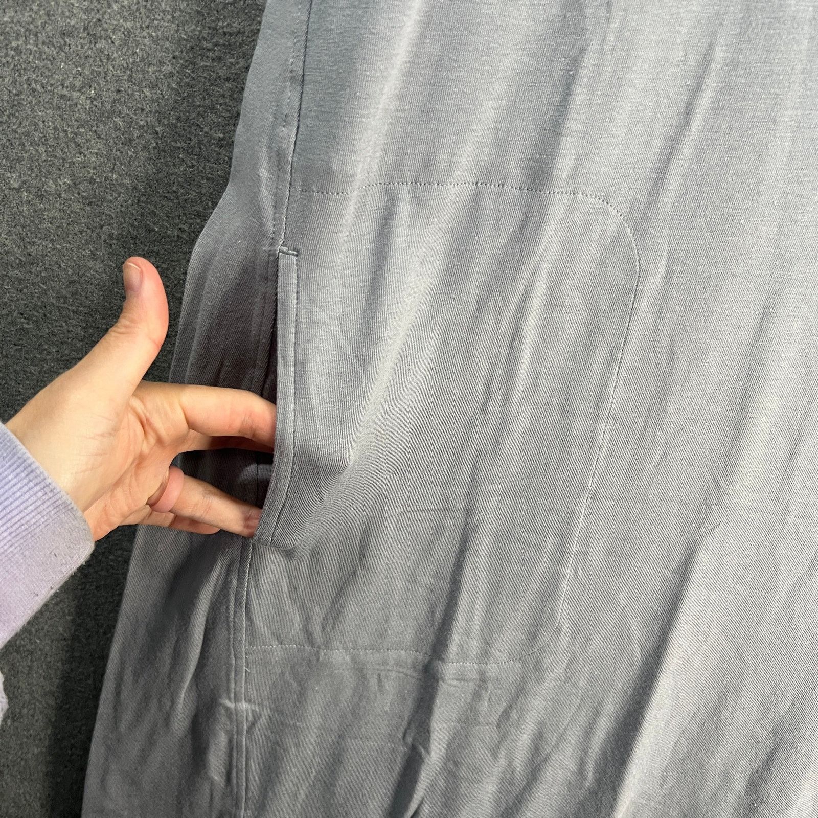 Other Cuddl Duds Cotton Core V-Neck Dress Sterling Grey Size Small Size S / US 4 / IT 40 - 8 Thumbnail