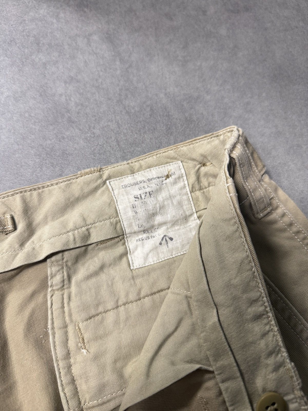 Polo Ralph Lauren Vintage Rare Polo Ralph Lauren Dog Beige Pants Chino Size US 33 - 4 Thumbnail