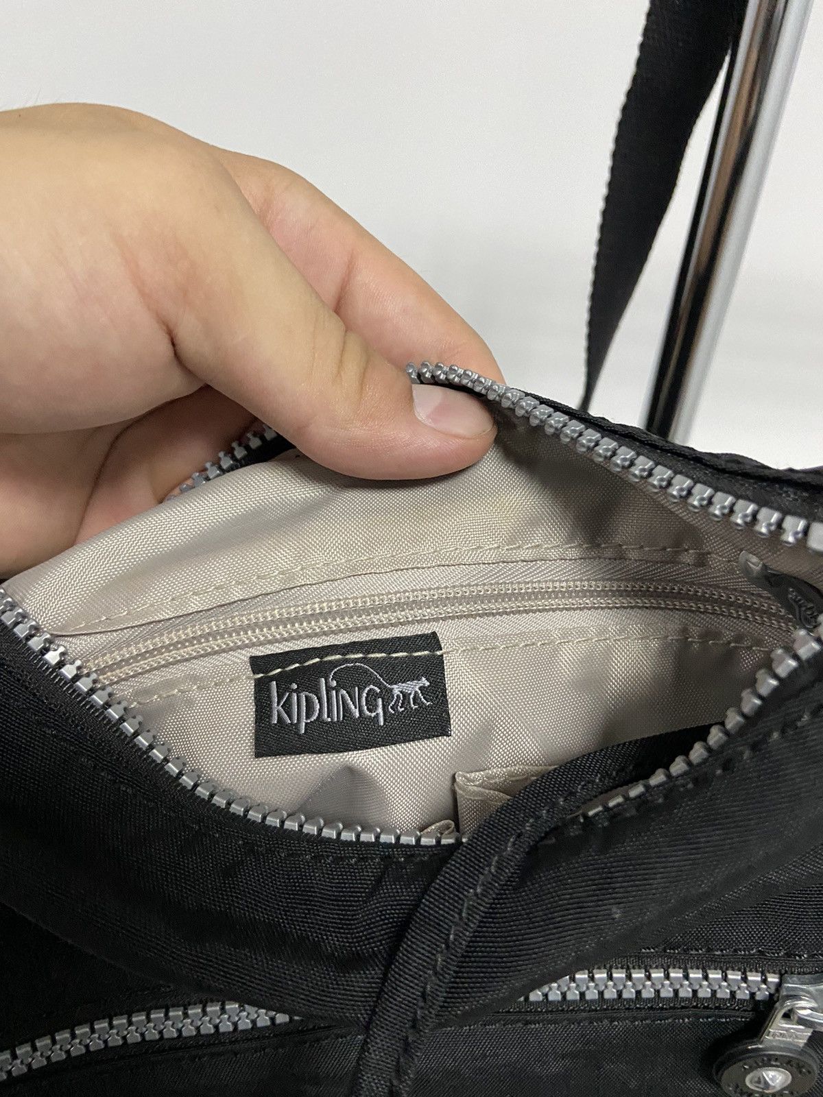 Vintage kipling Vintage Shoulder Small Bag logo Y2K Style Messenger Size ONE SIZE - 8 Thumbnail