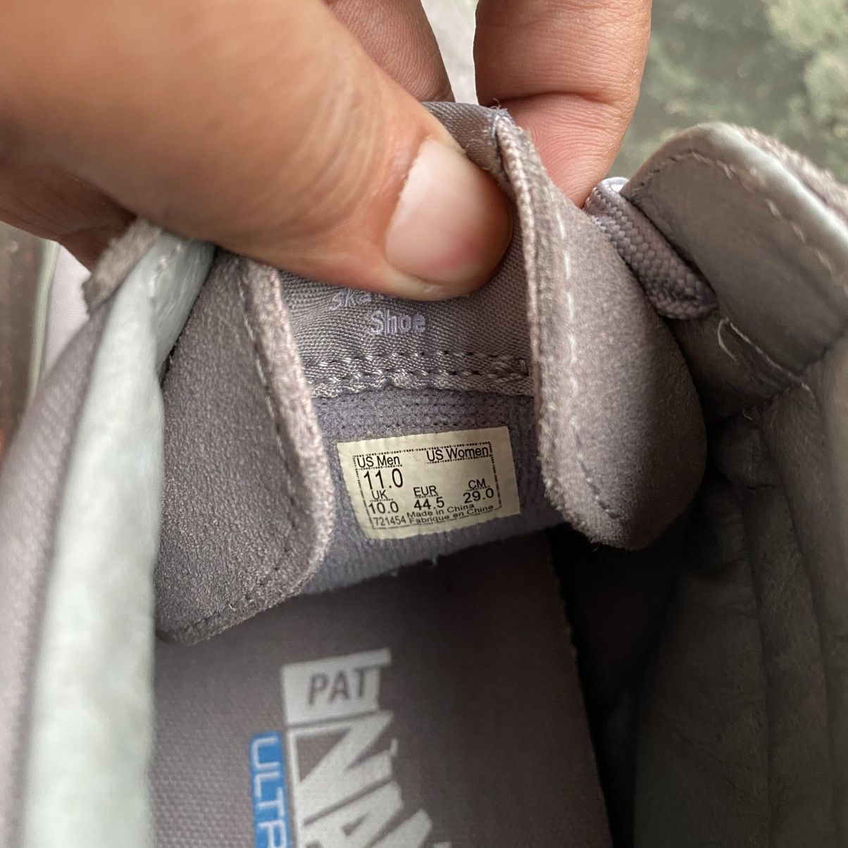Vans Vans sk8 hi patta frost grey Size US 11 / EU 44 - 7 Thumbnail